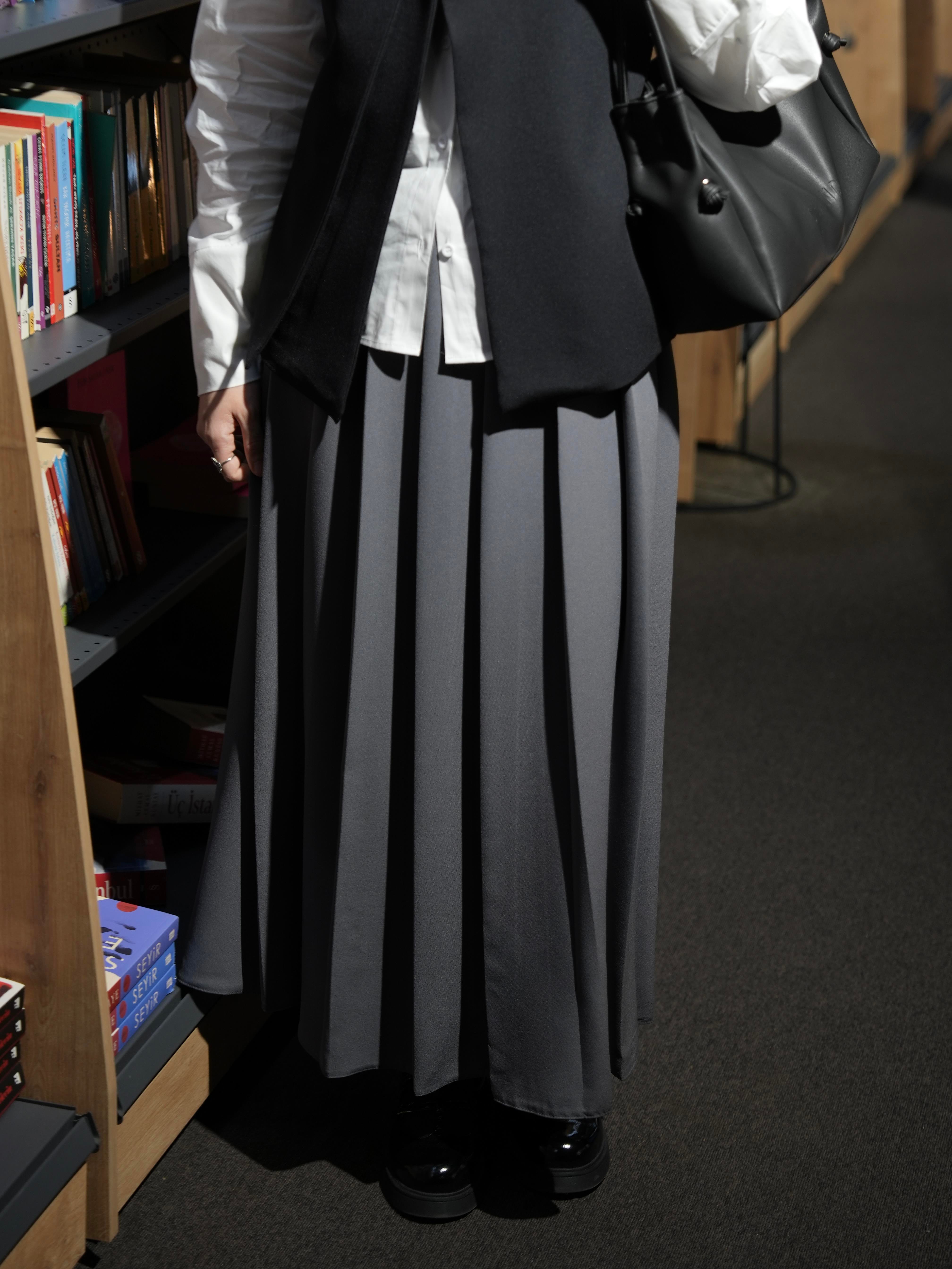 Çift Kat Yelek Siyah