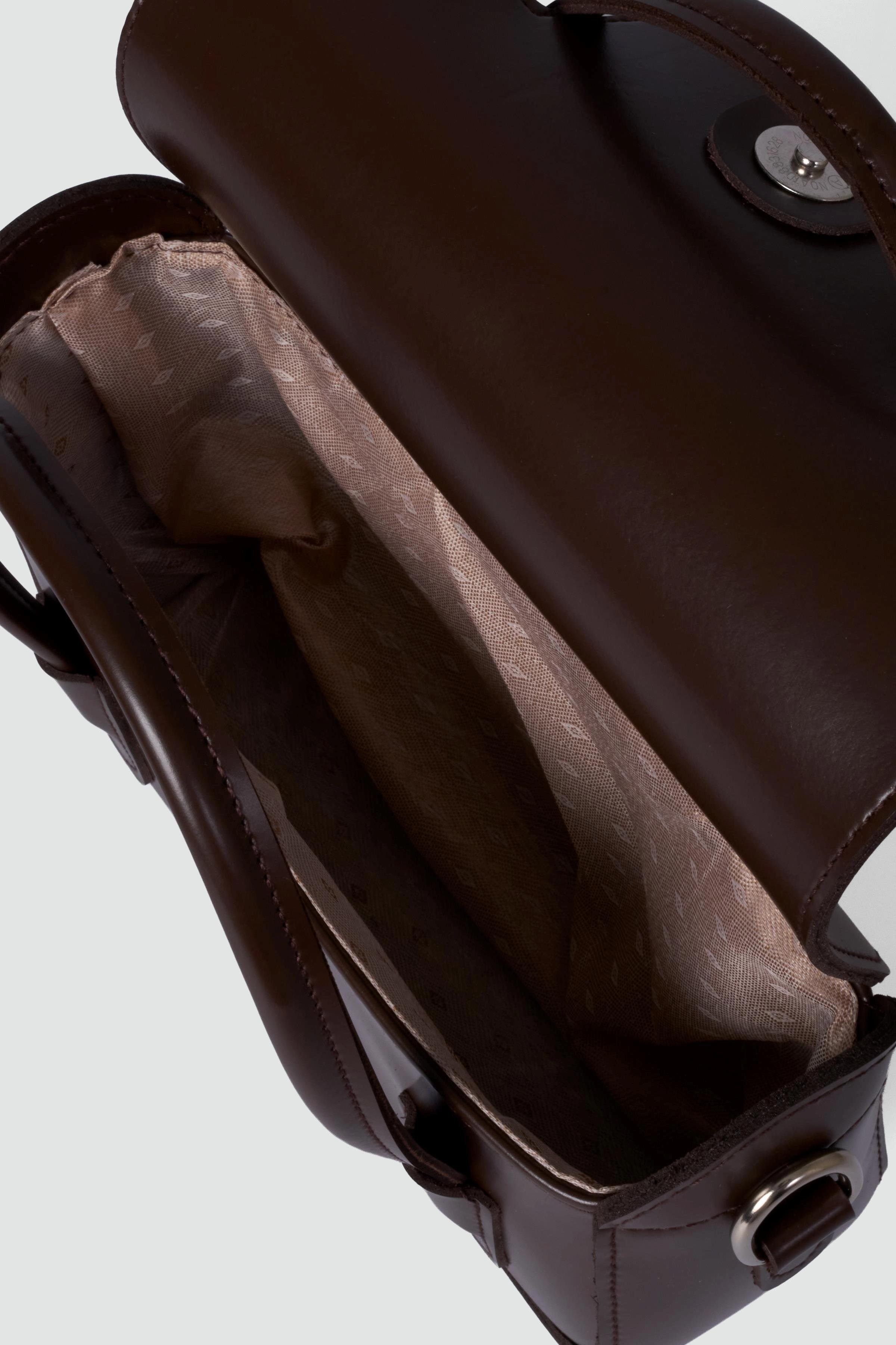 Çift Saplı Kutu Çanta Acı Kahve