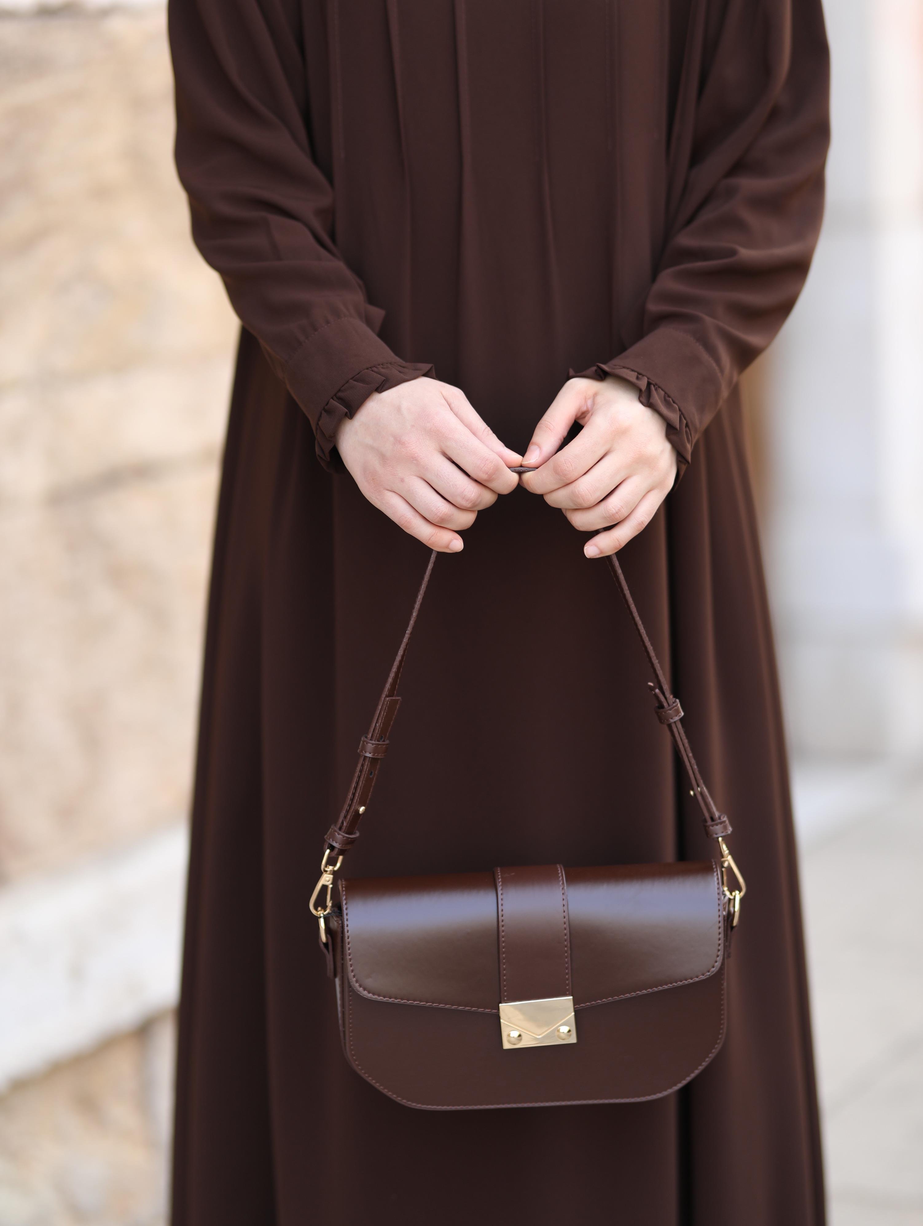 Efnan Kahverengi  Elbise