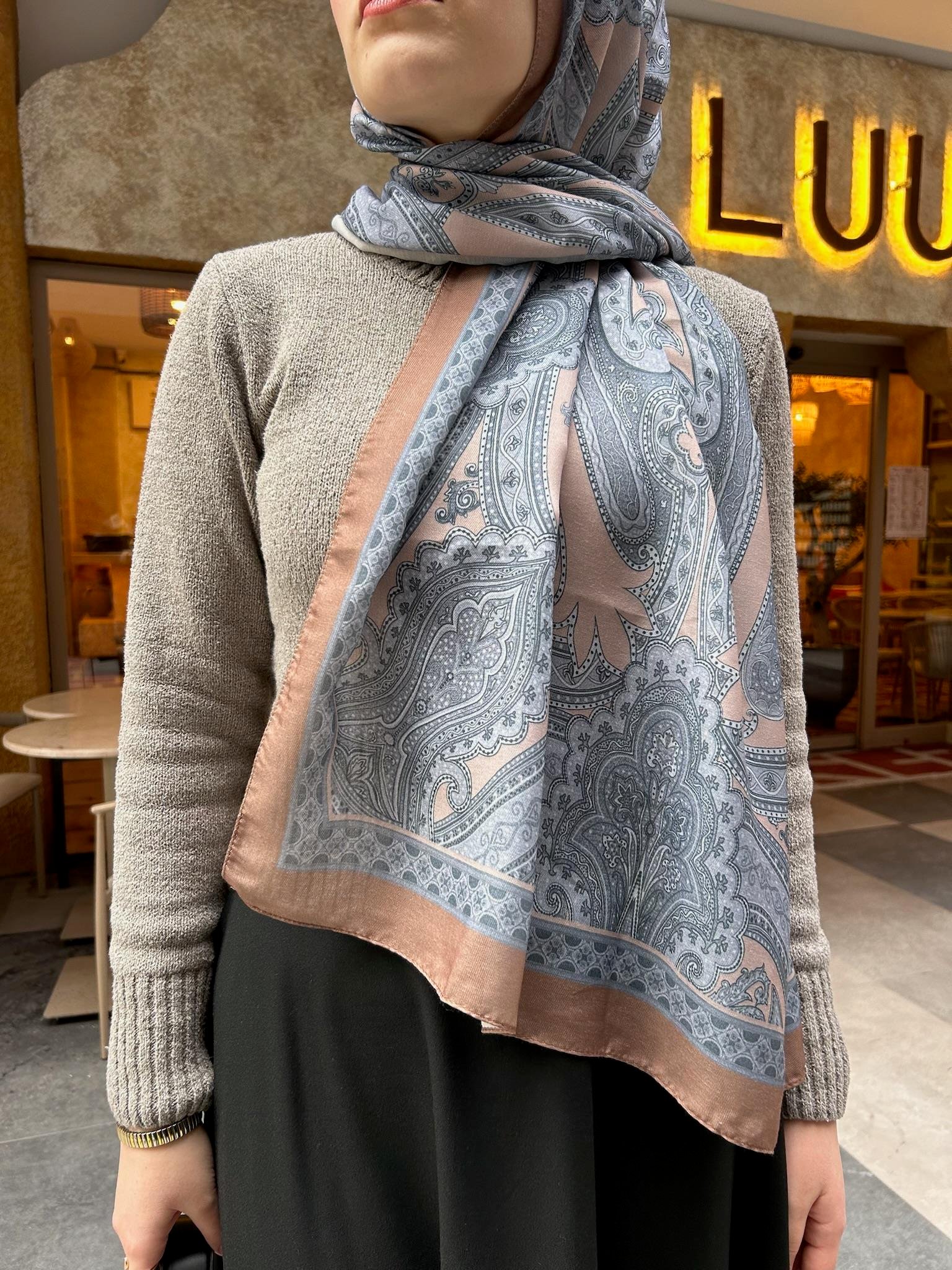 Etnik Desenli Şal SOMON