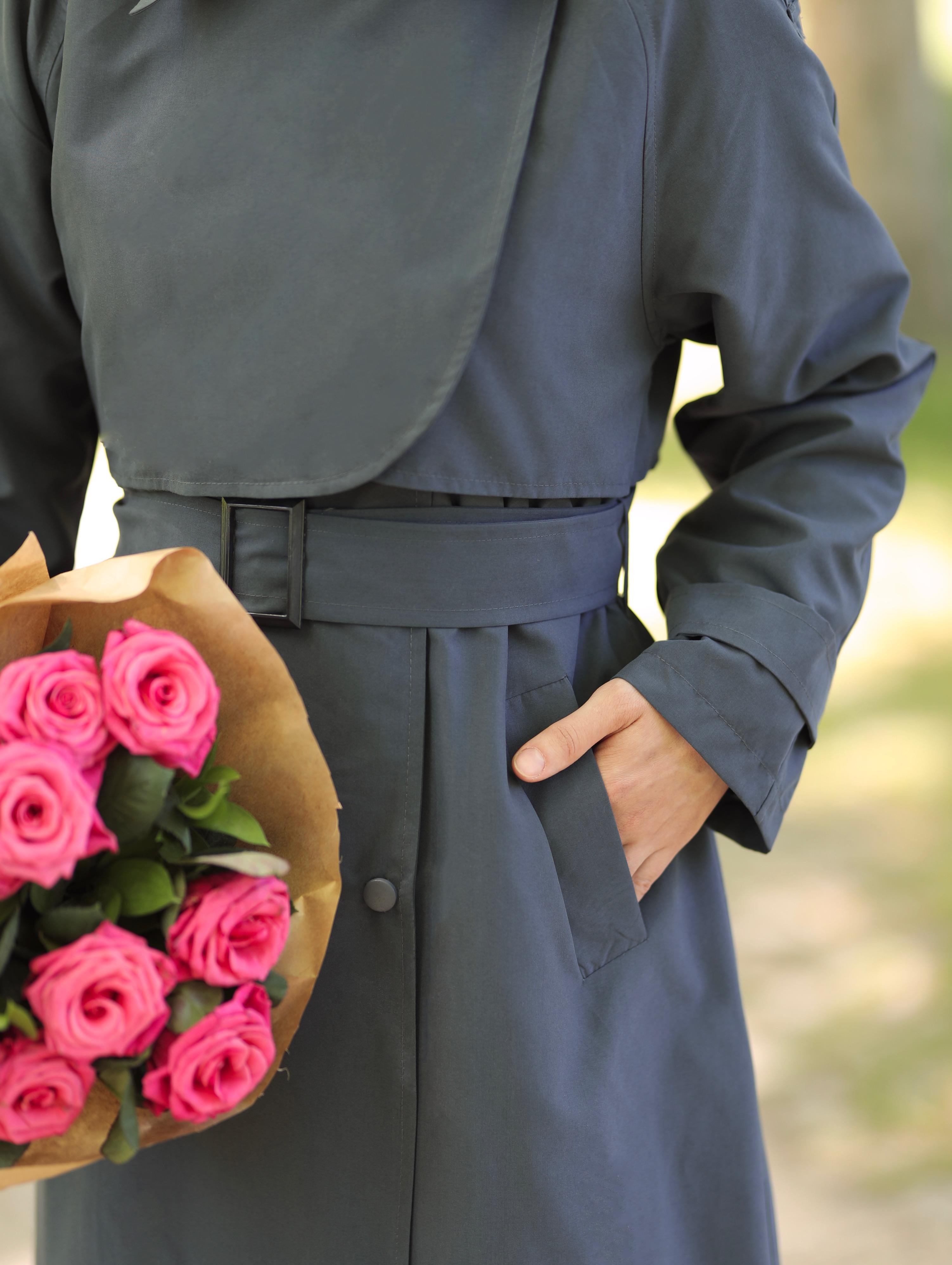 Farah Trençkot Füme