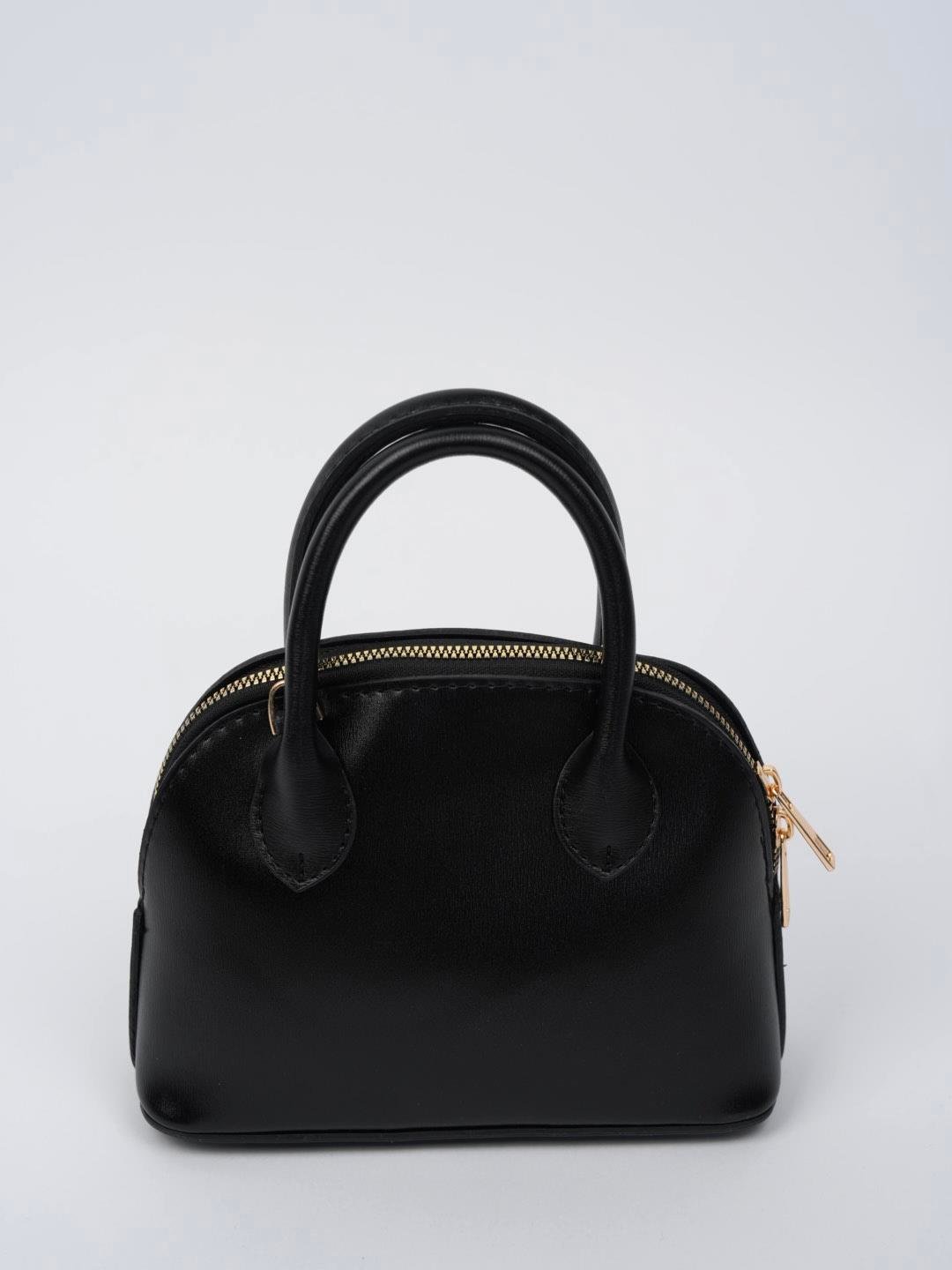 Küçük D Model Çanta Siyah