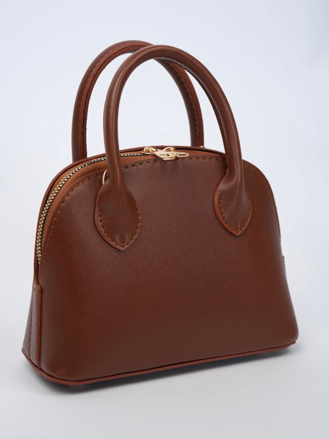 Küçük D Model Çanta Taba