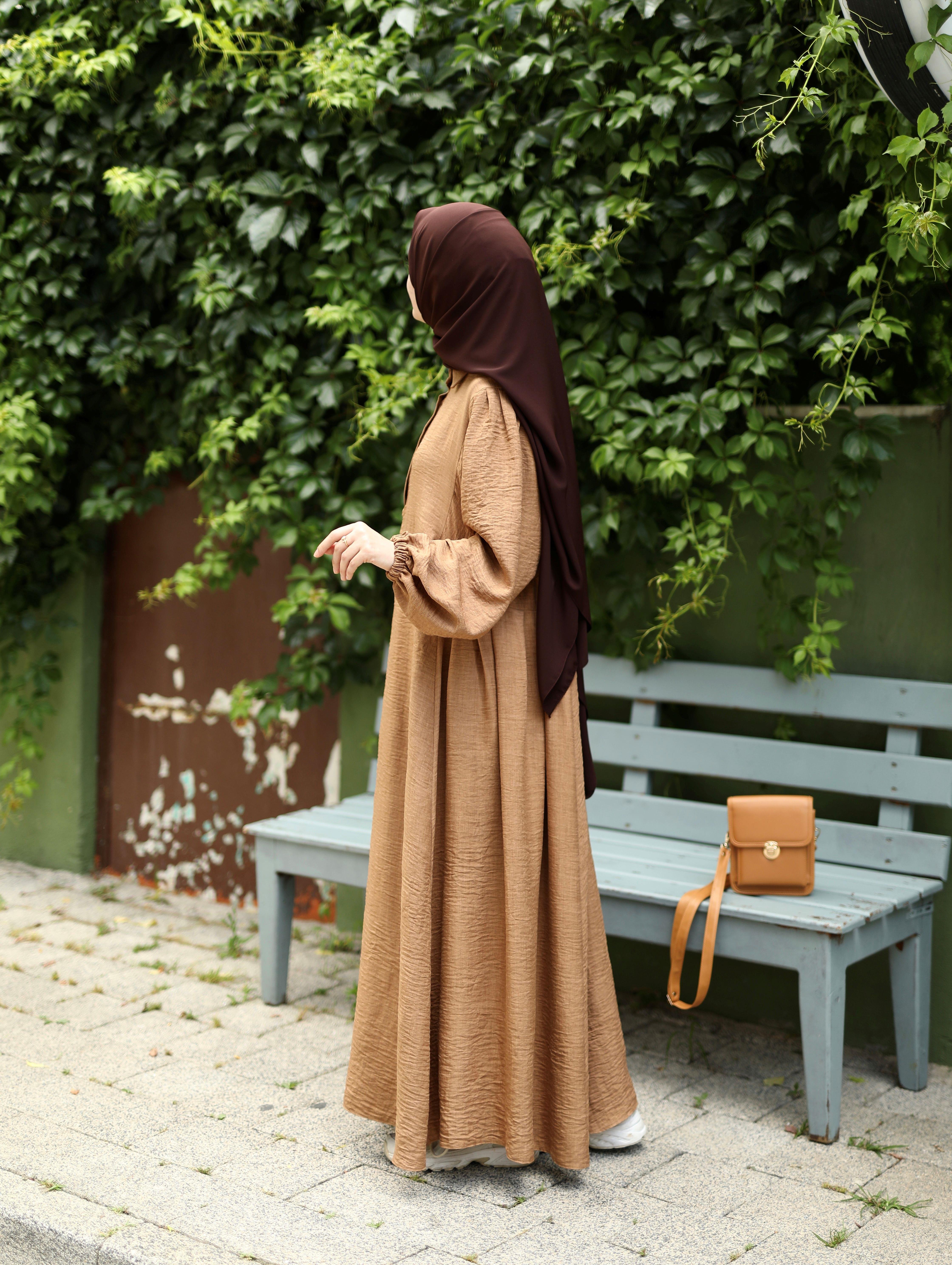 Mavera Elbise CAMEL