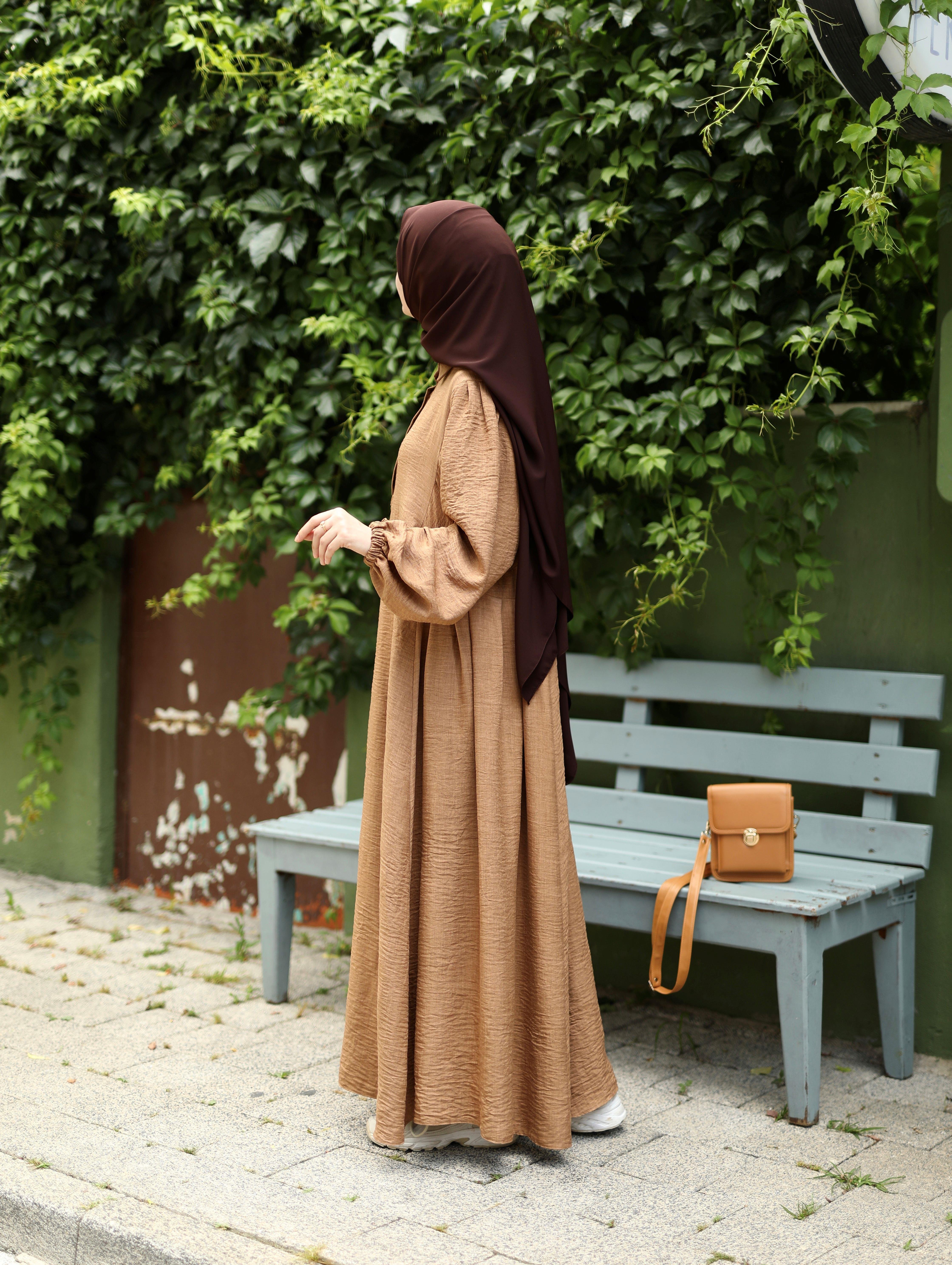 Mavera Elbise CAMEL