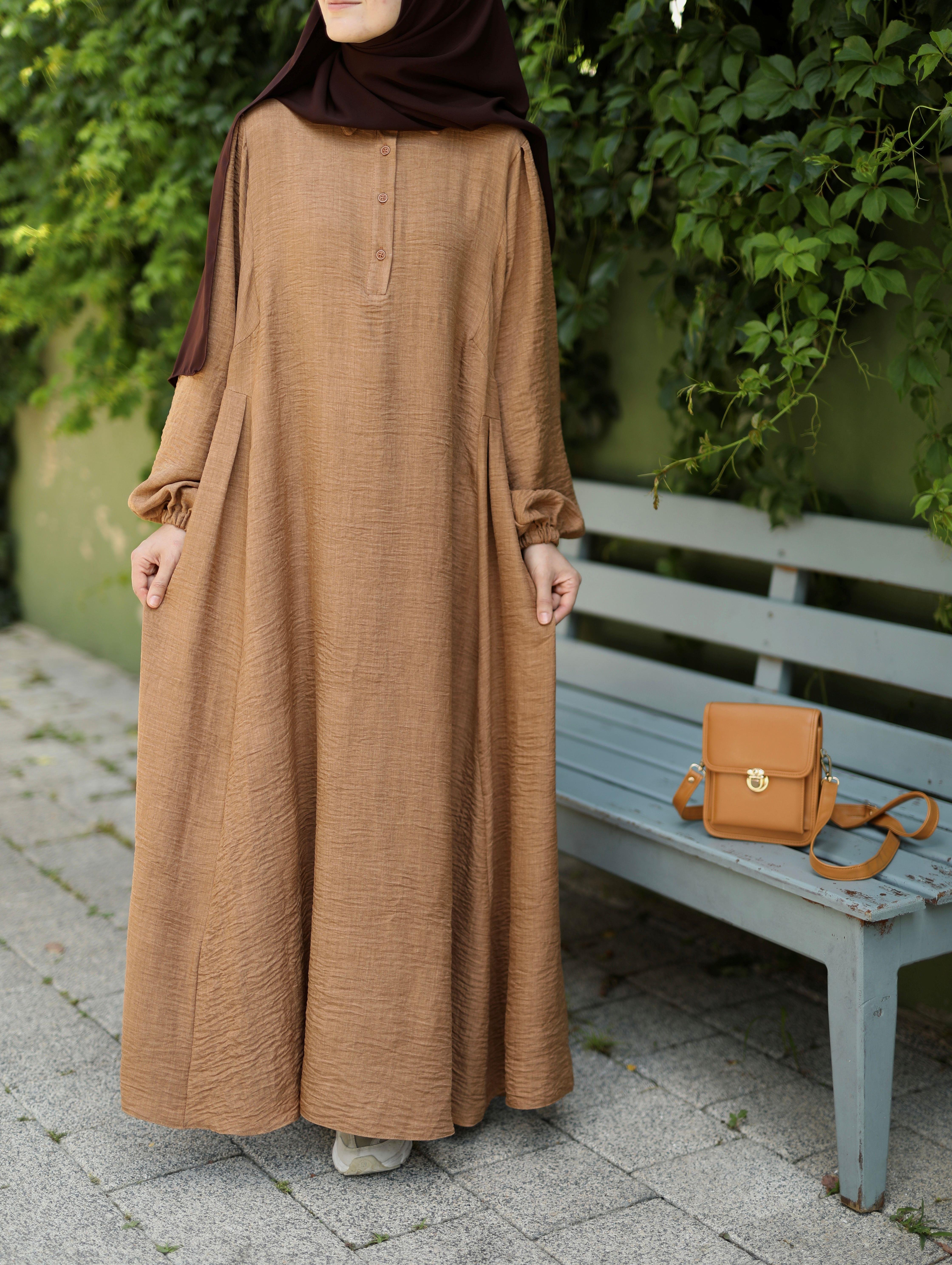 Mavera Elbise CAMEL