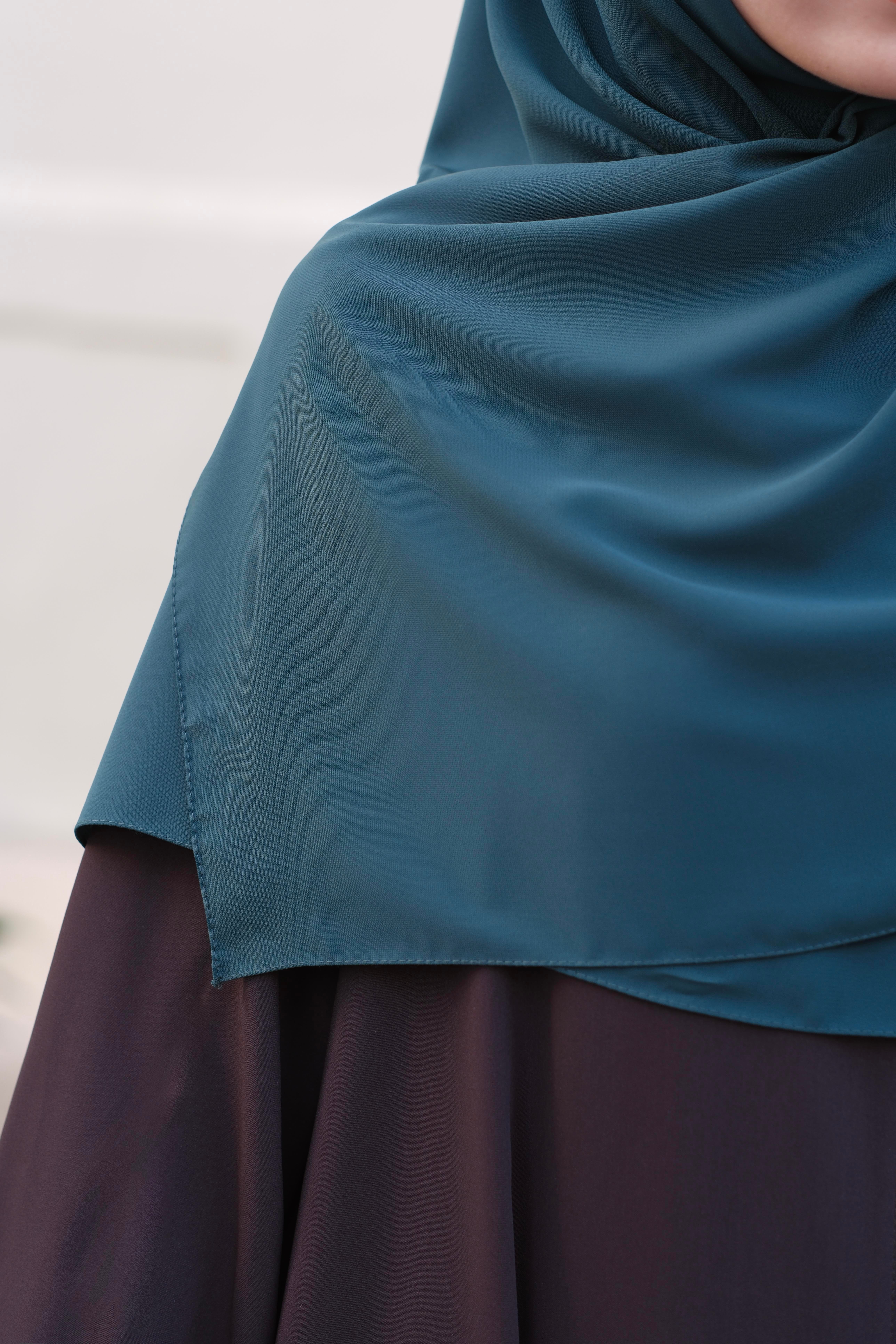 Medine İpeği Eşarp Zümrüt