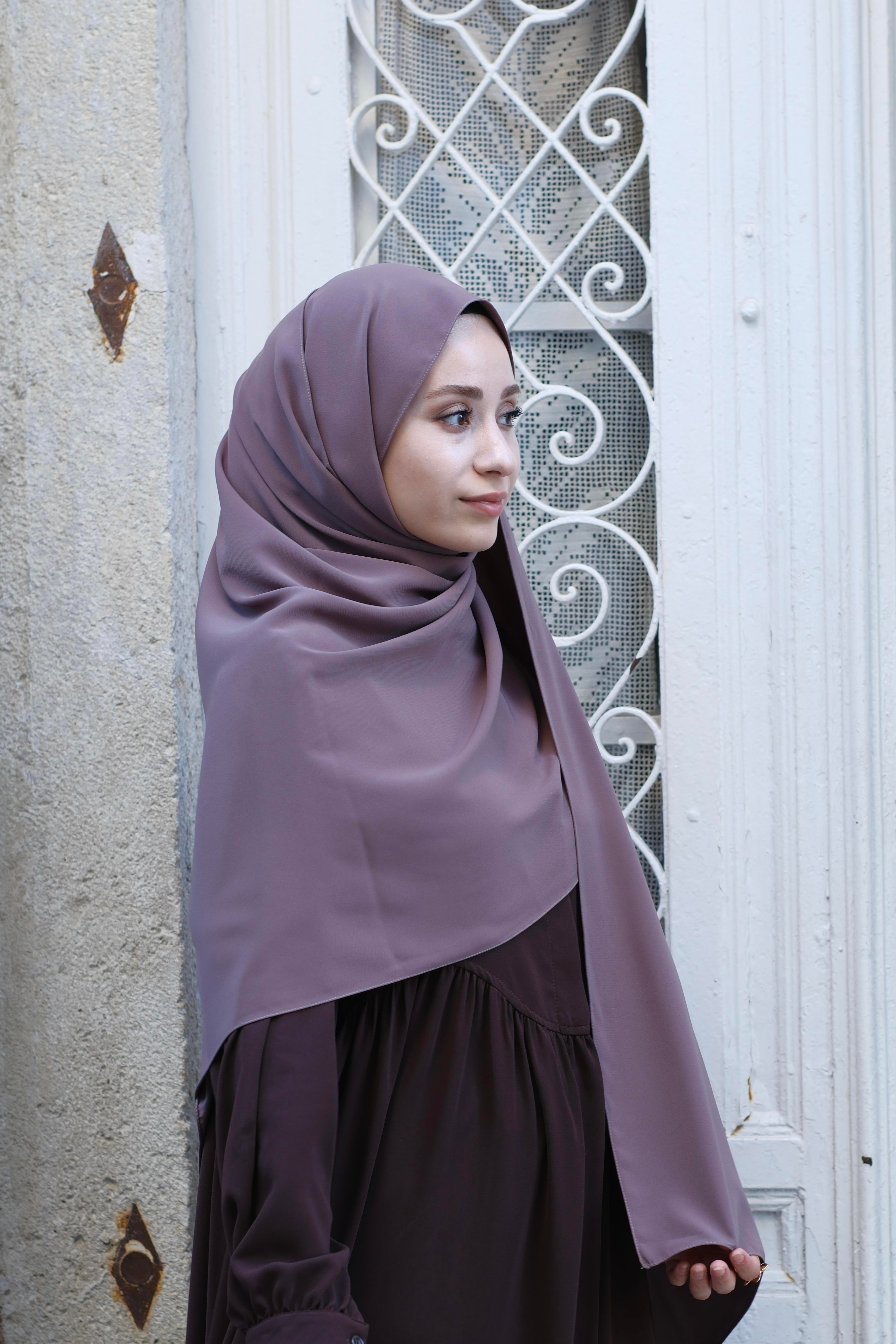 Medine İpeği Şal Vizon