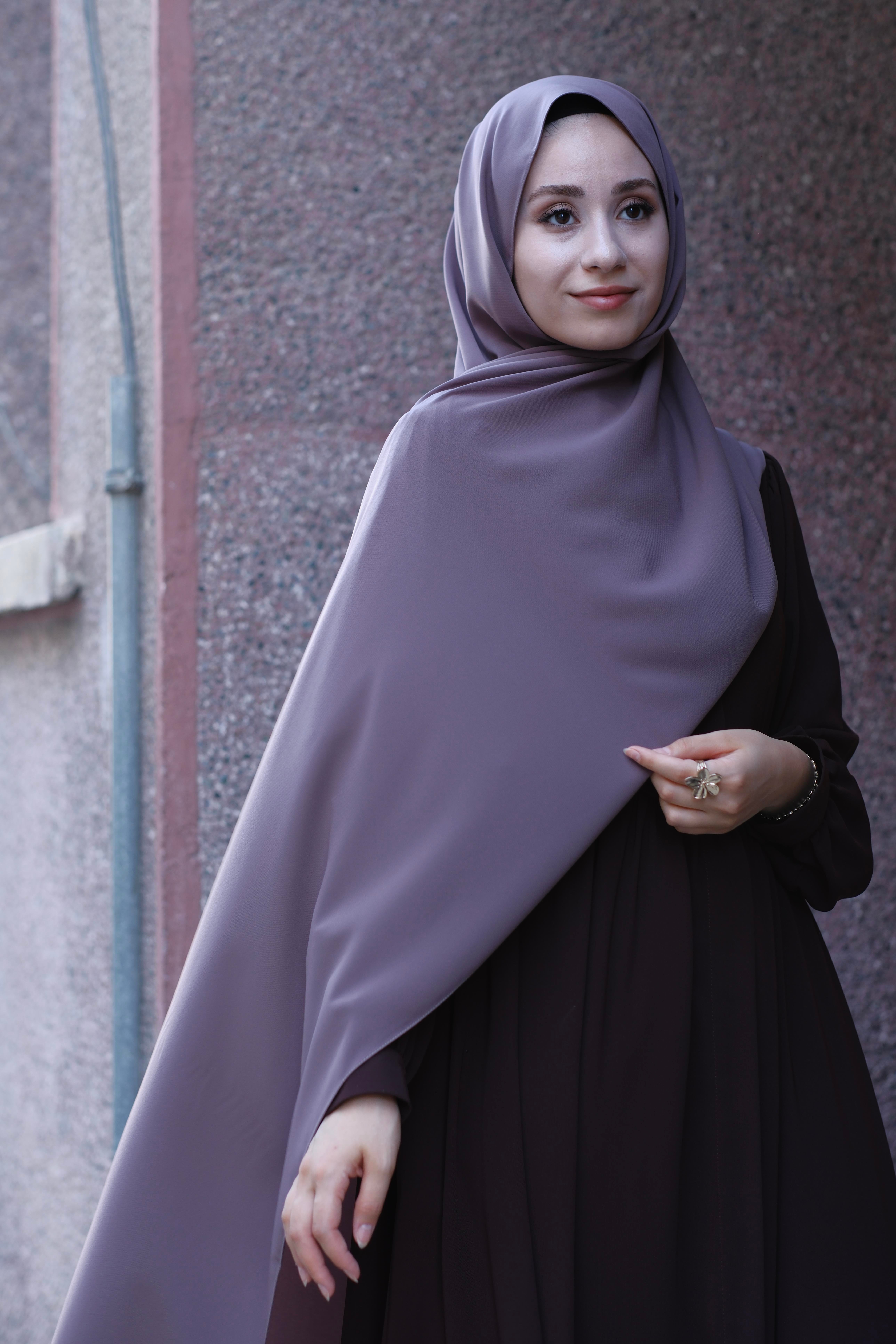 Medine İpeği Şal Vizon