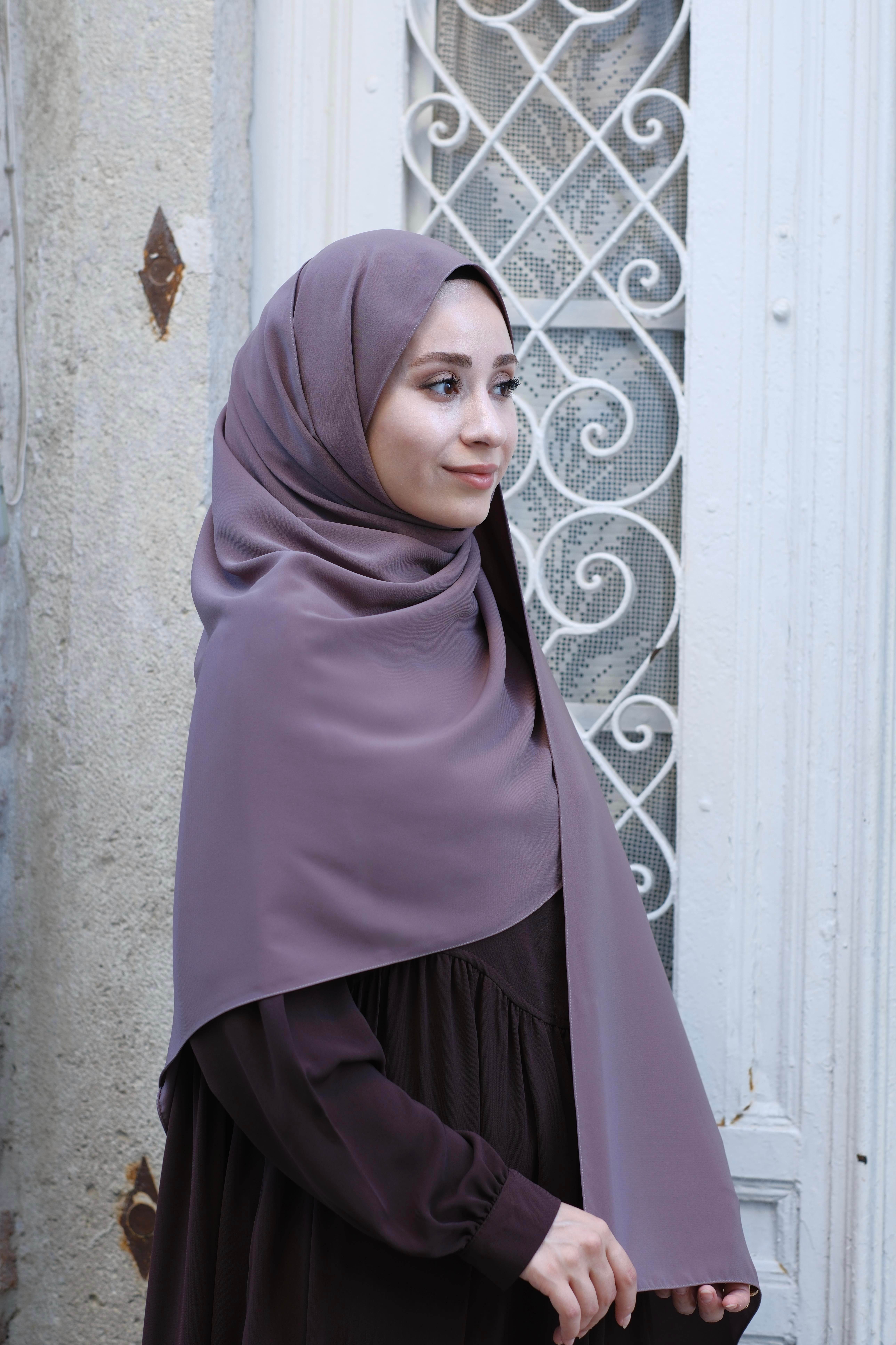 Medine İpeği Şal Vizon