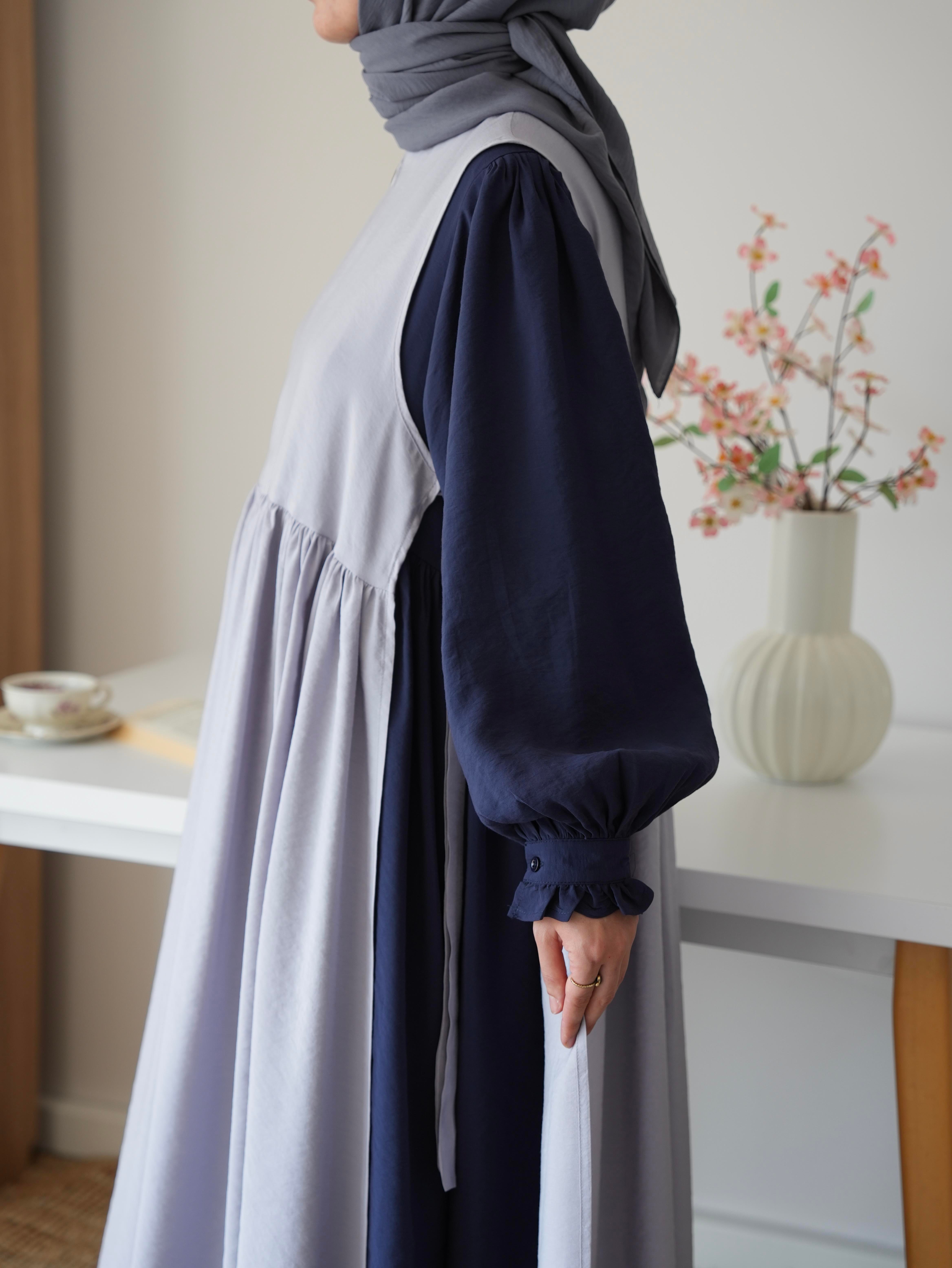 Modal Bağlamalı Jile Açık Gri