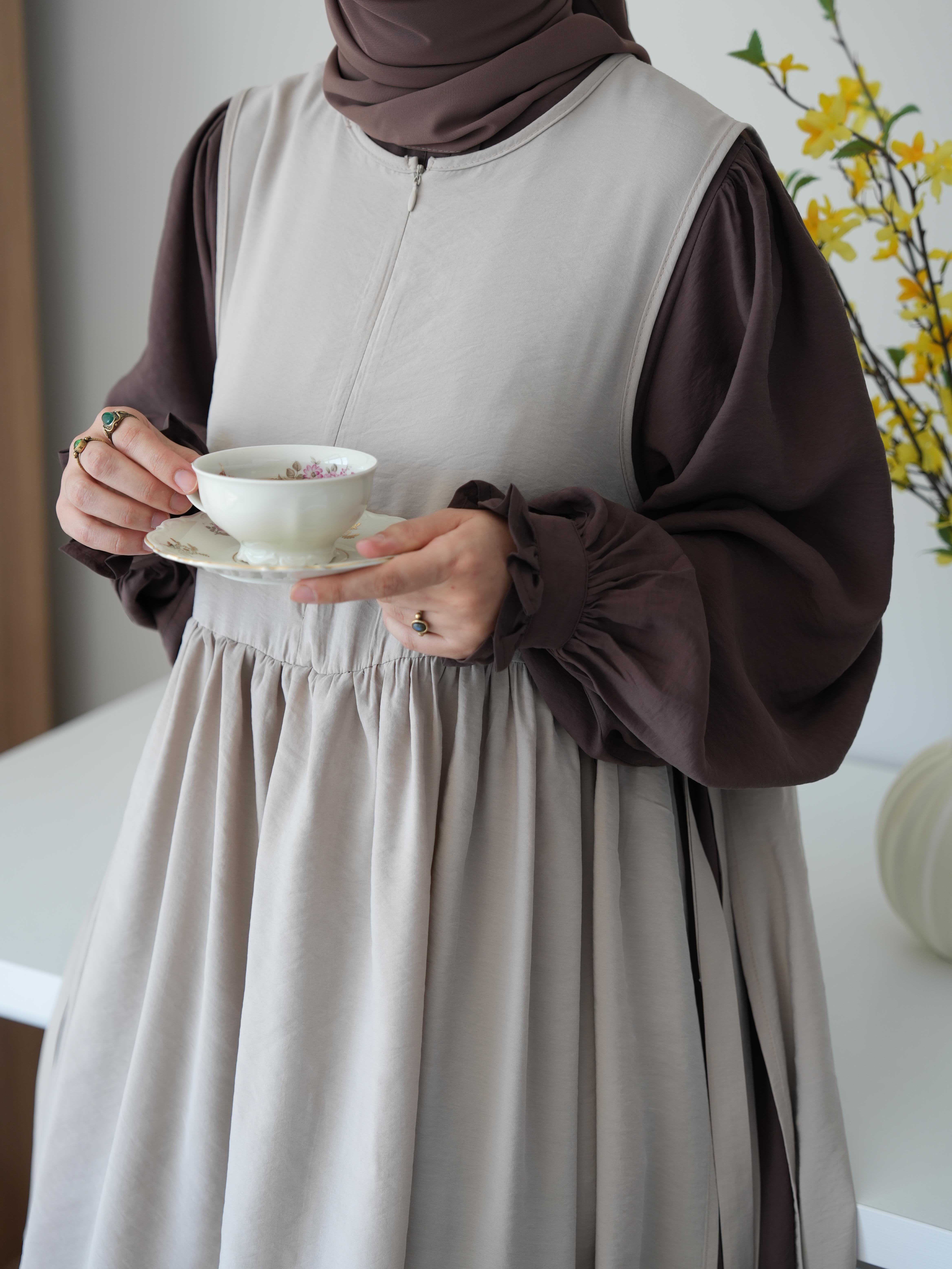 Modal Bağlamalı Jile Bej