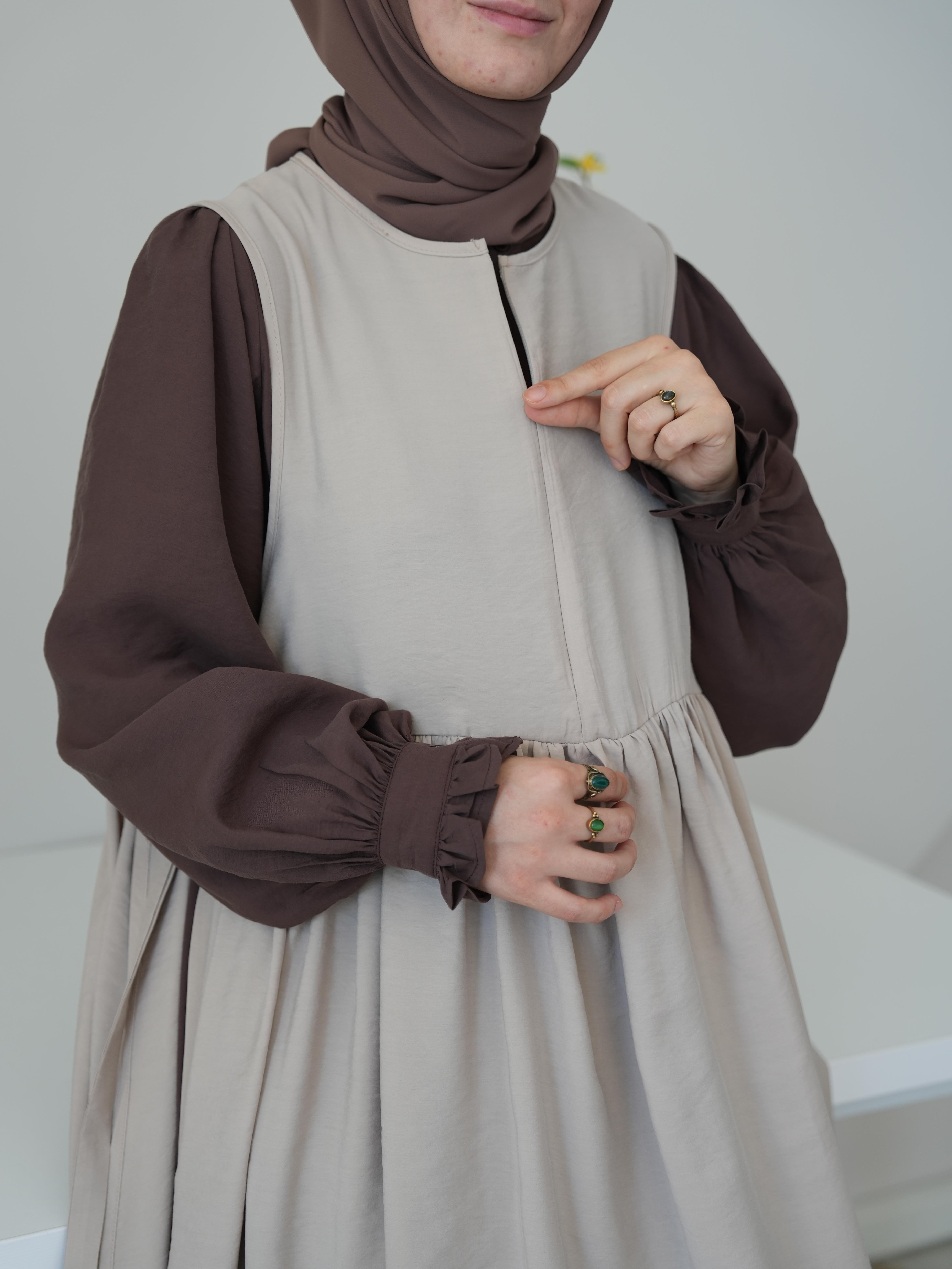 Modal Bağlamalı Jile Bej