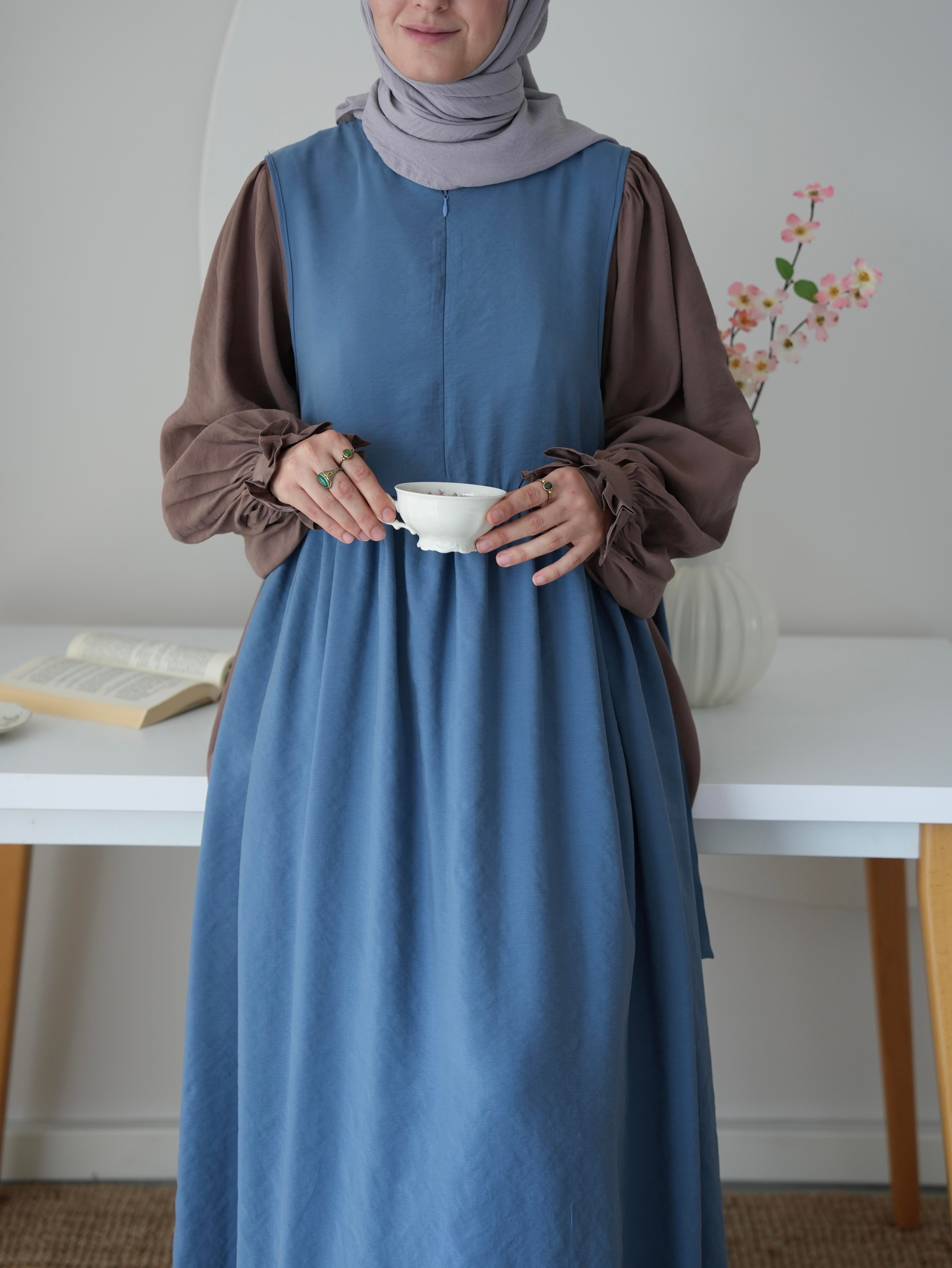 Modal Bağlamalı Jile İndigo