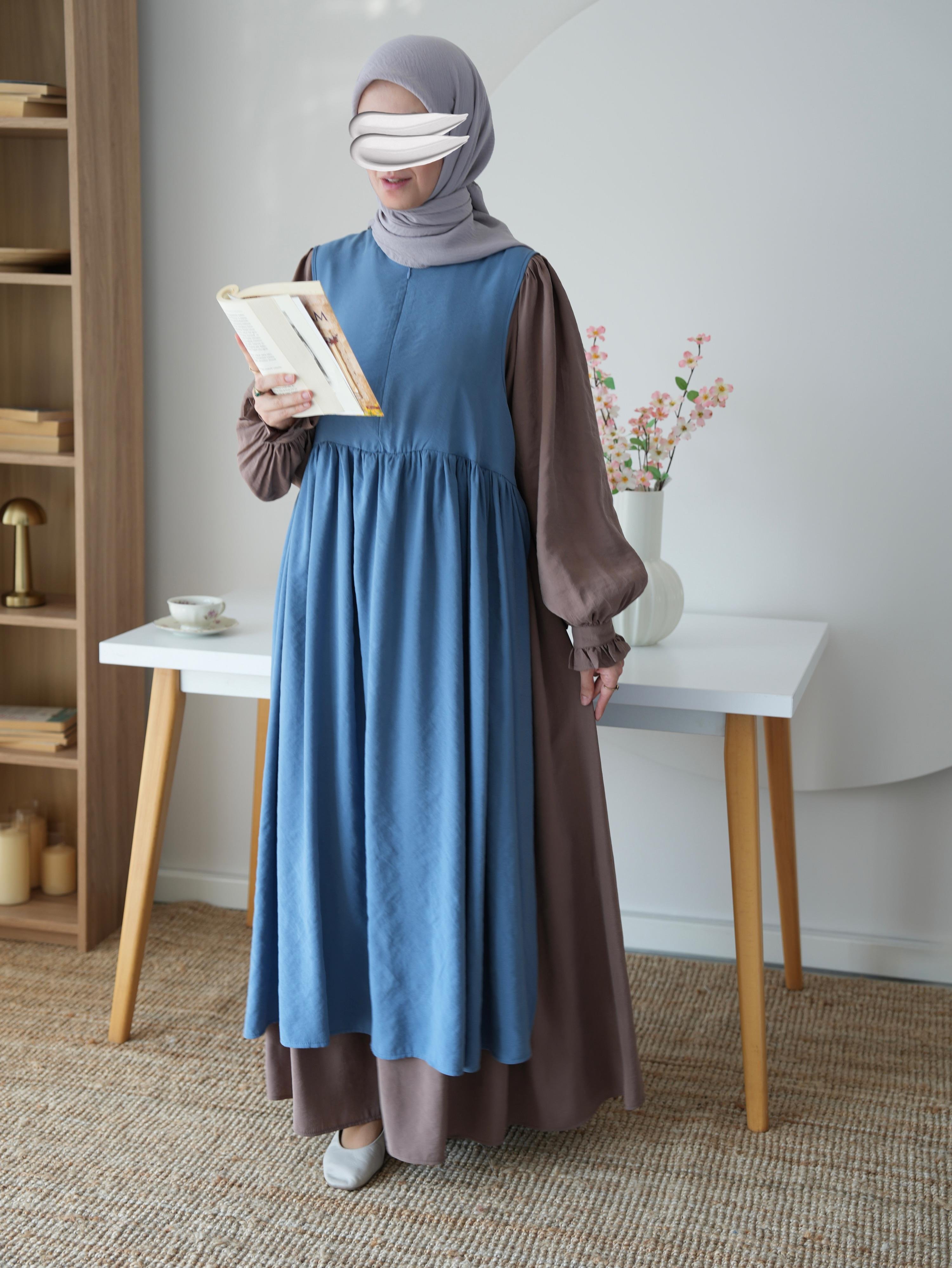 Modal Bağlamalı Jile İndigo