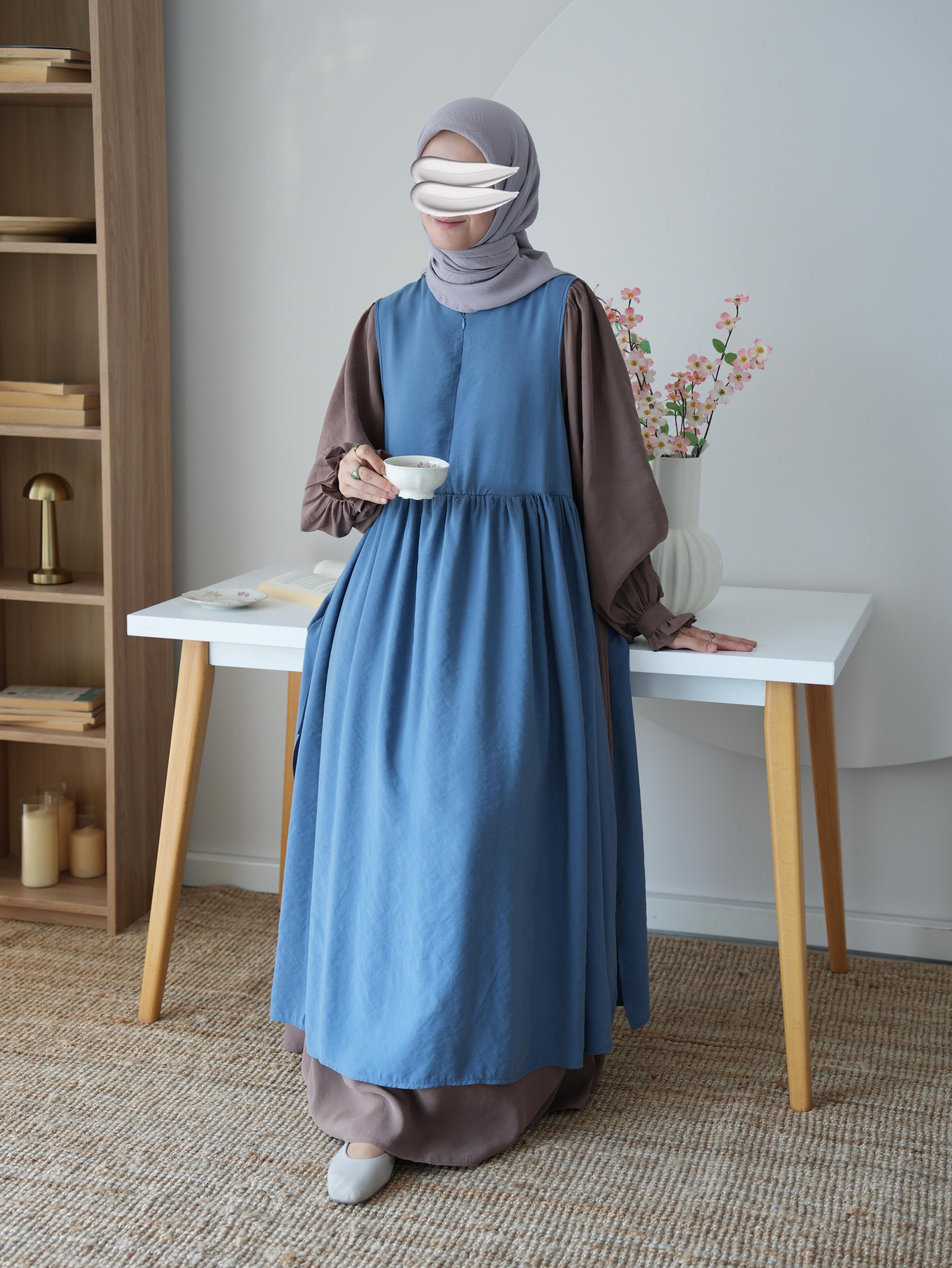 Modal Bağlamalı Jile İndigo