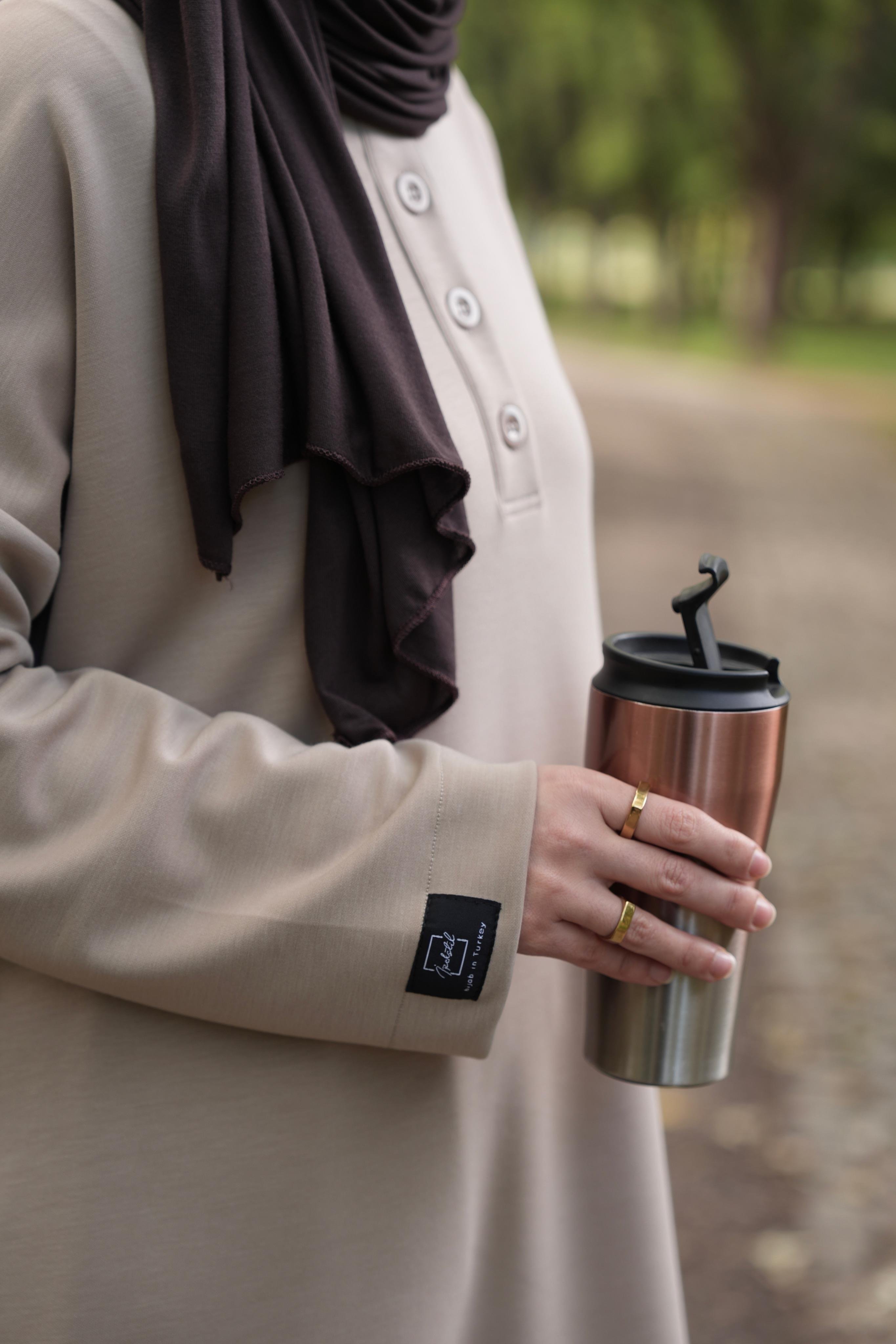 Modal Pantolonlu Takım Bej