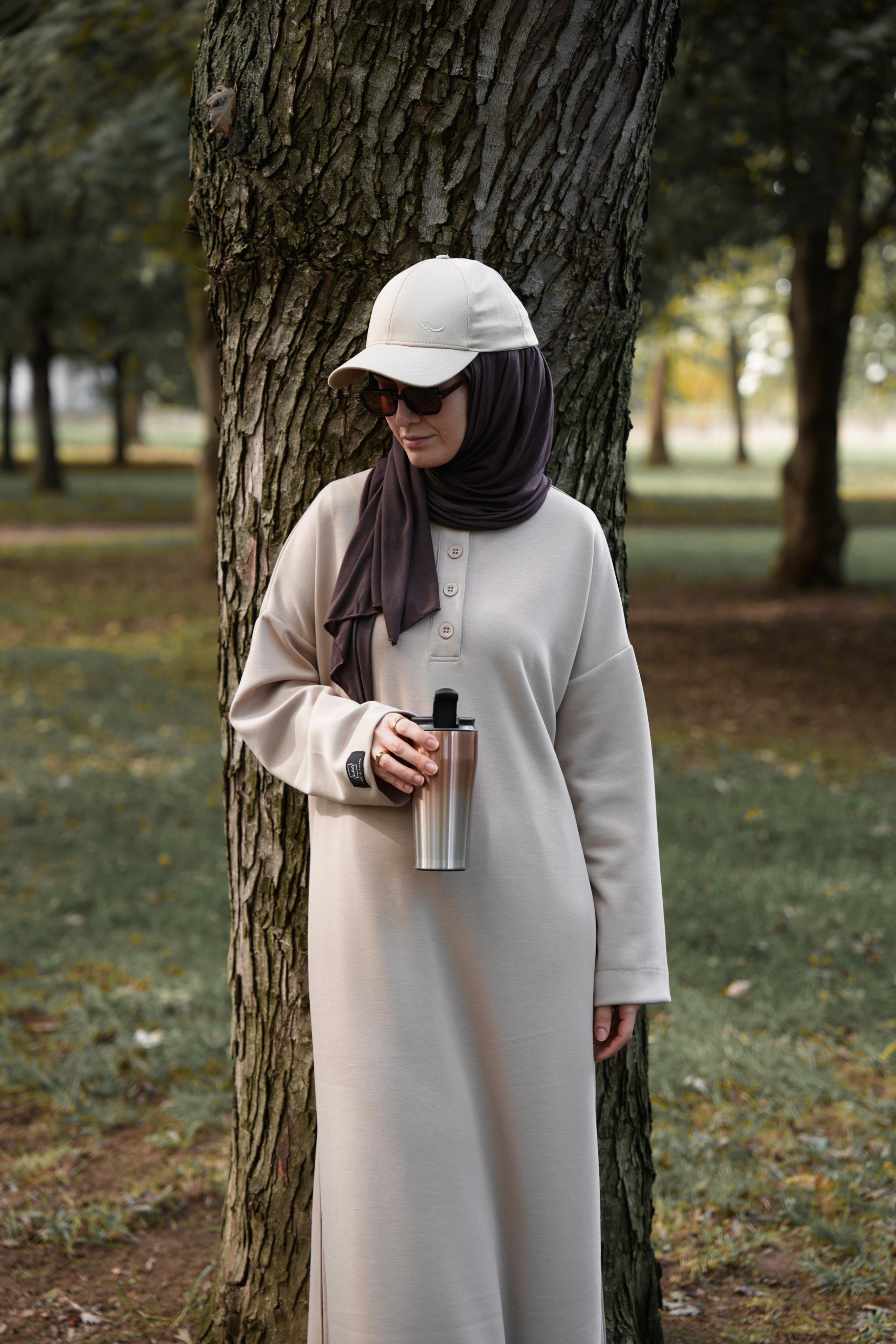 Modal Pantolonlu Takım Bej