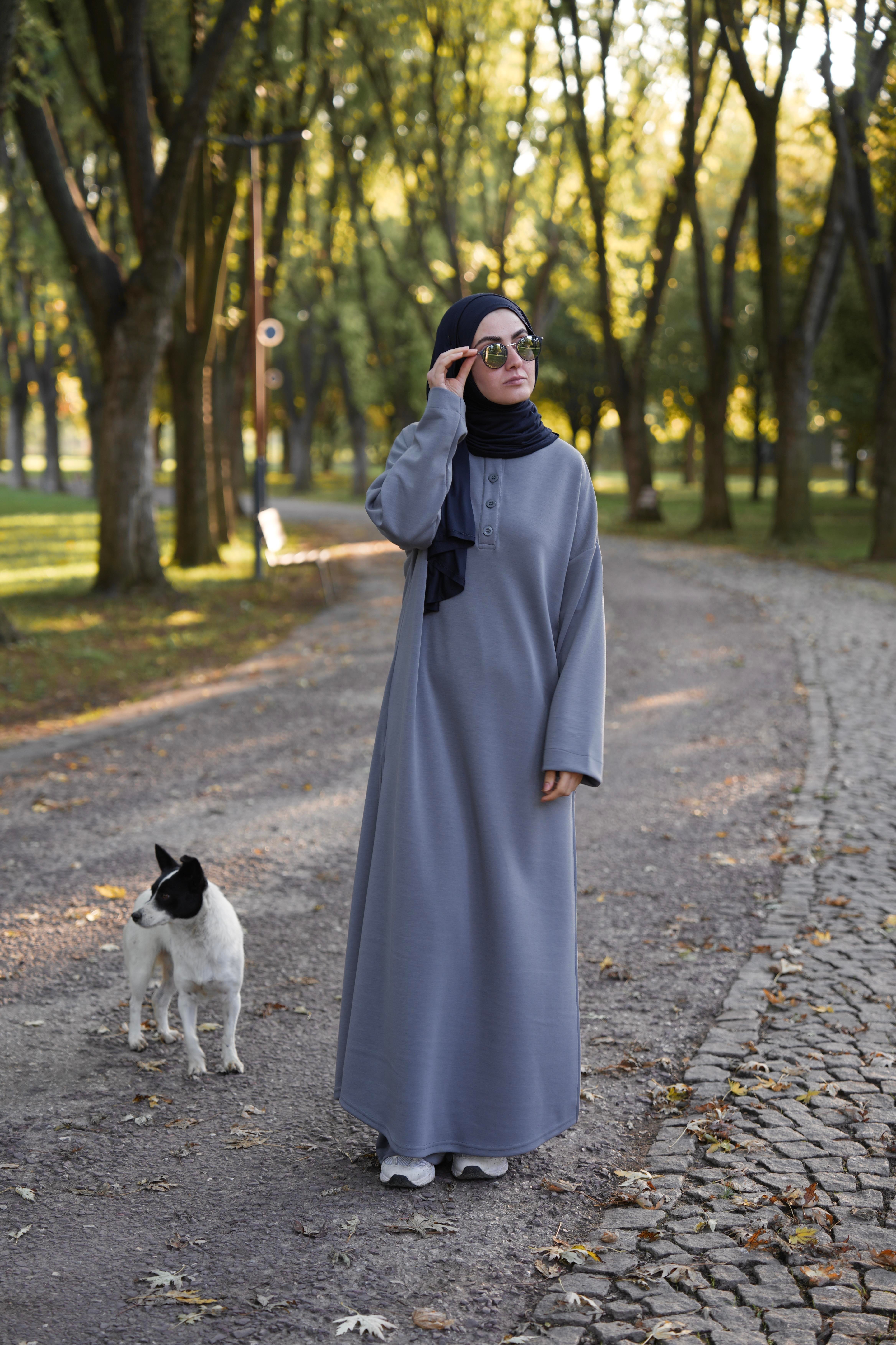 Modal Pantolonlu Takım Gri