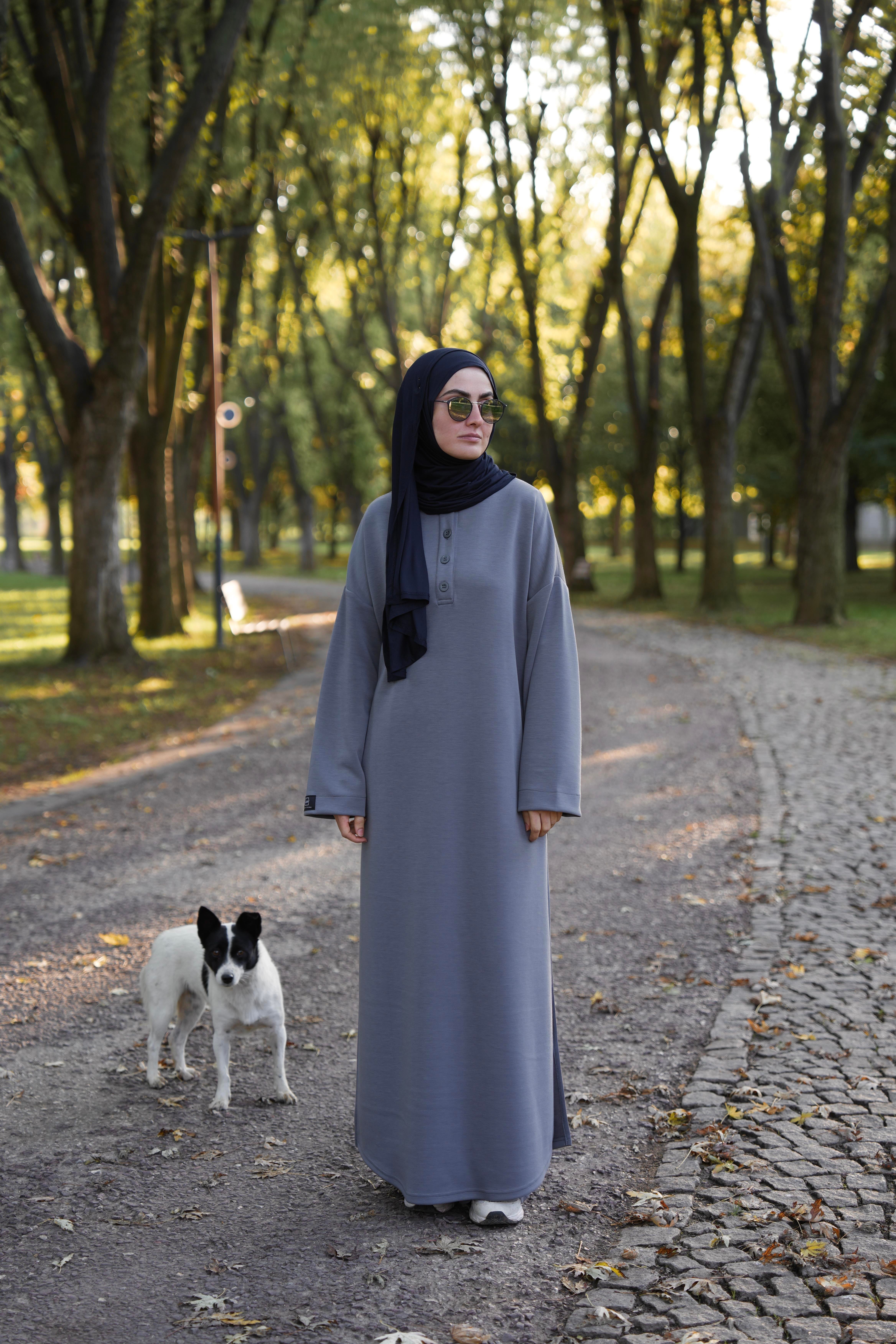 Modal Pantolonlu Takım Gri