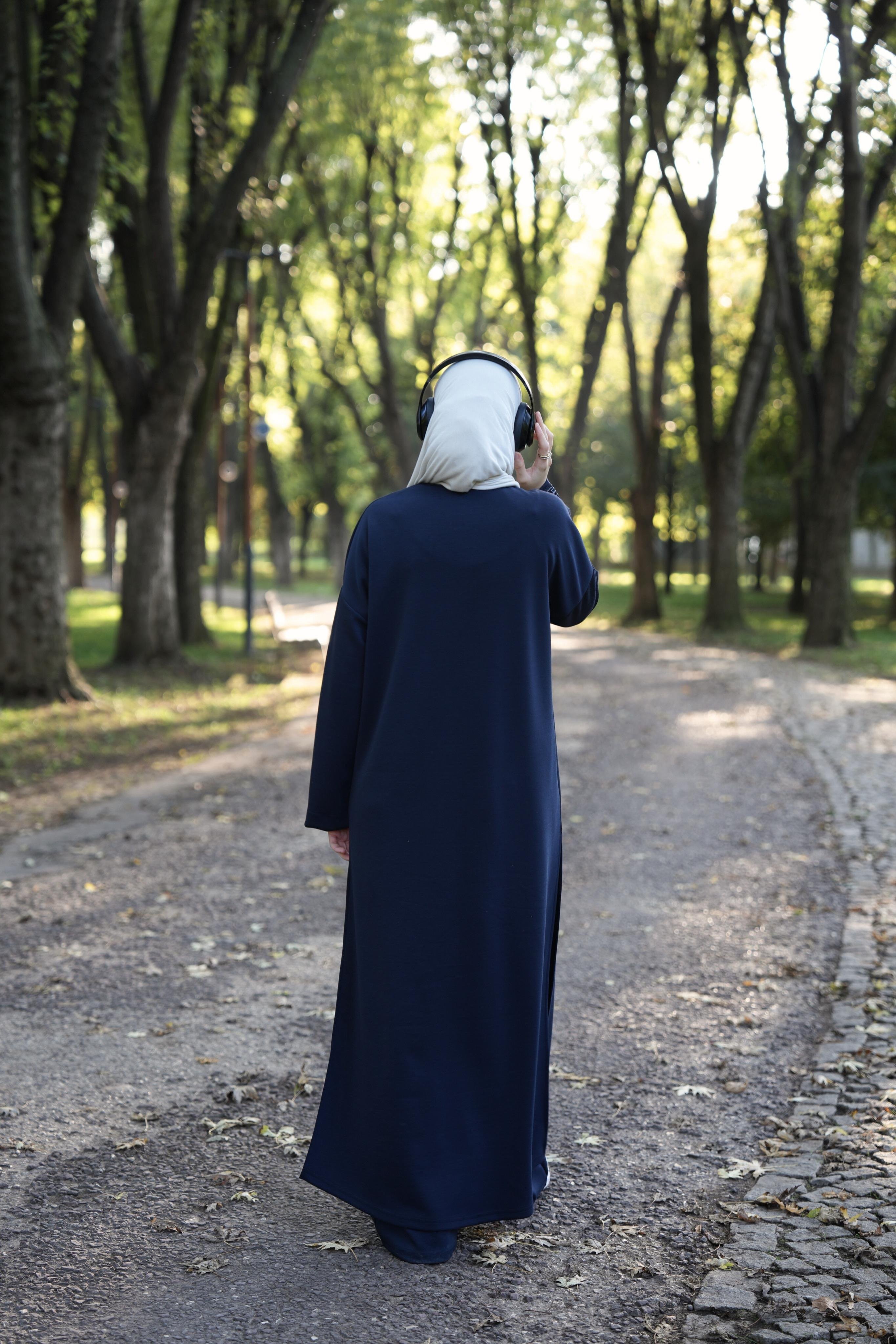 Modal Pantolonlu Takım Lacivert