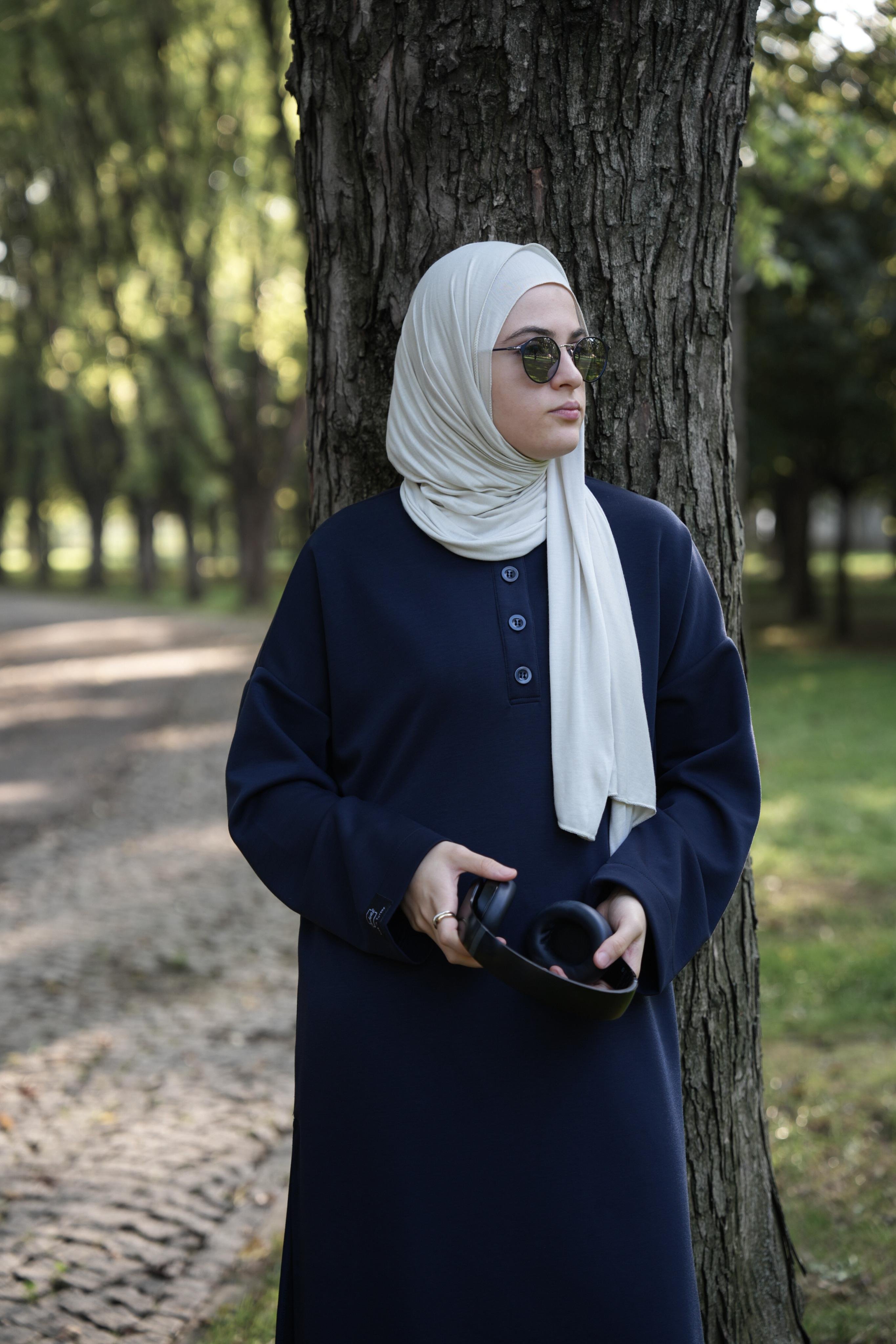 Modal Pantolonlu Takım Lacivert