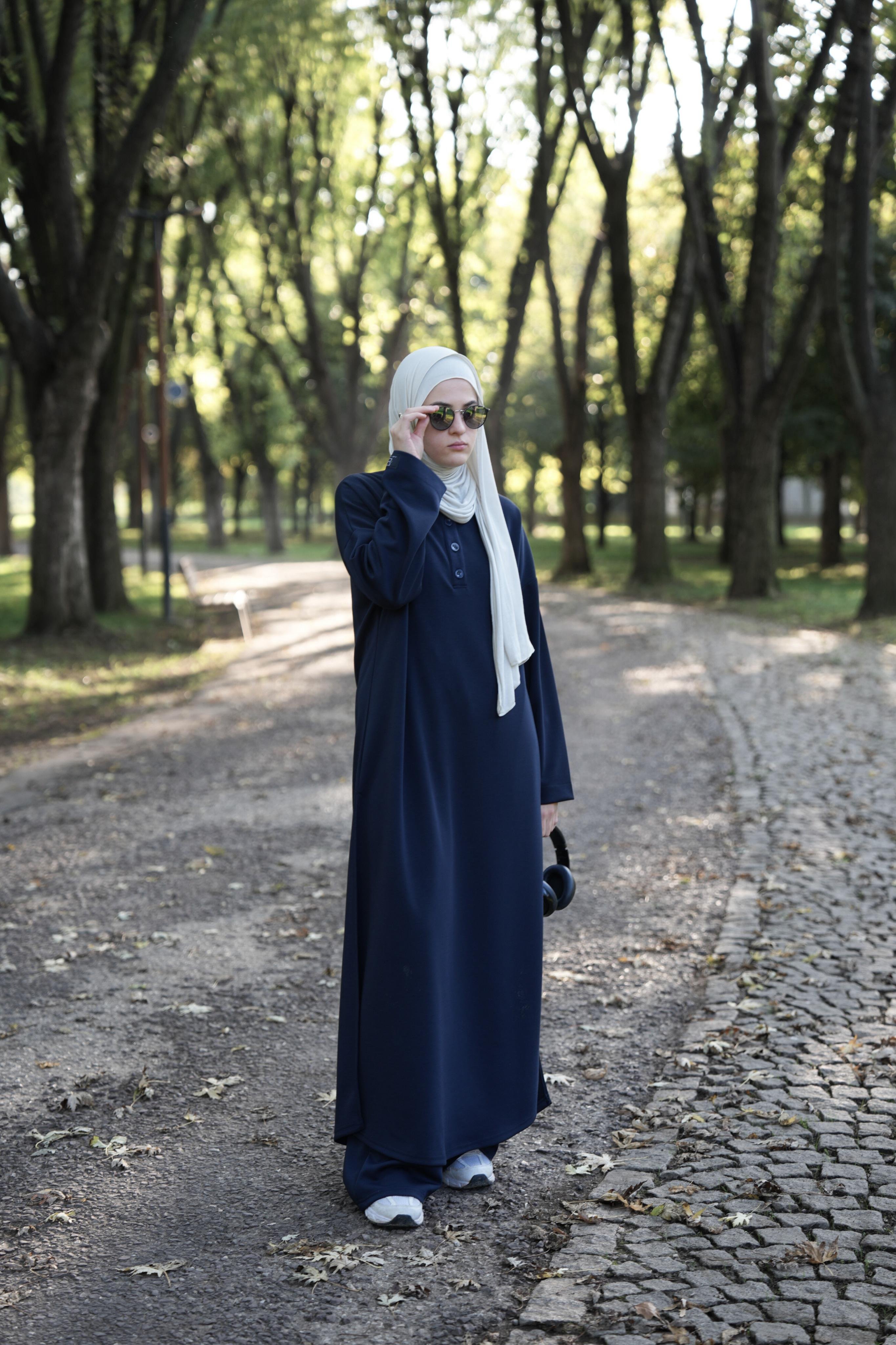 Modal Pantolonlu Takım Lacivert