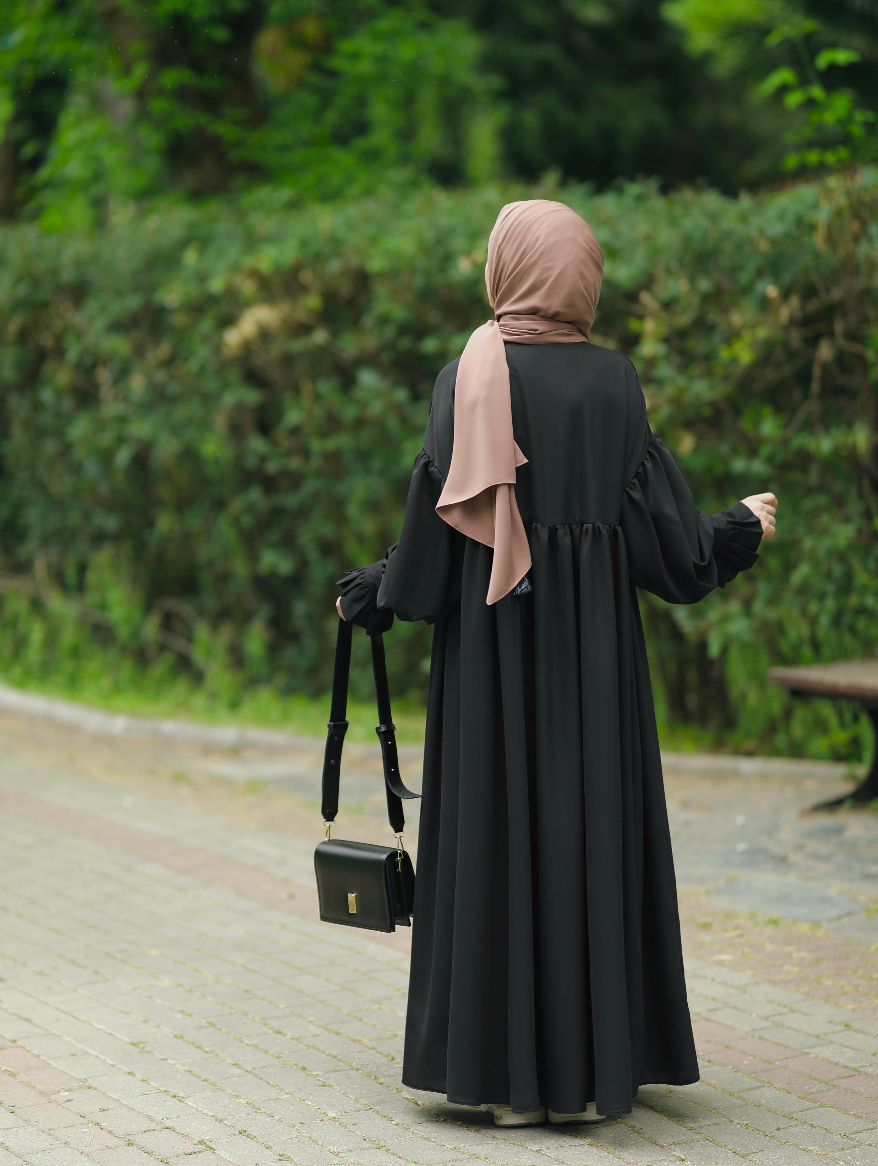 Piraye Elbise  Siyah