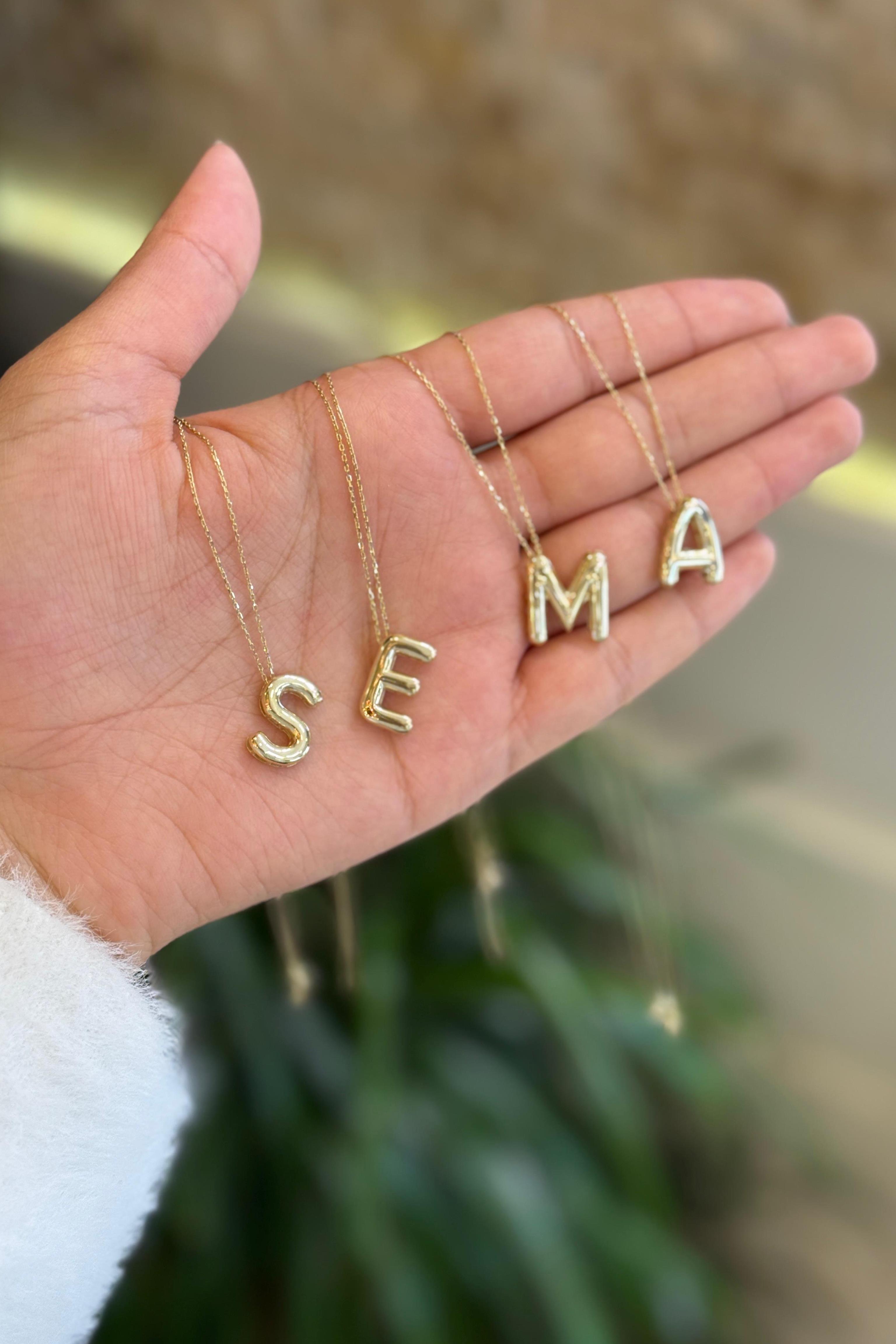 Balon Harf Kolye