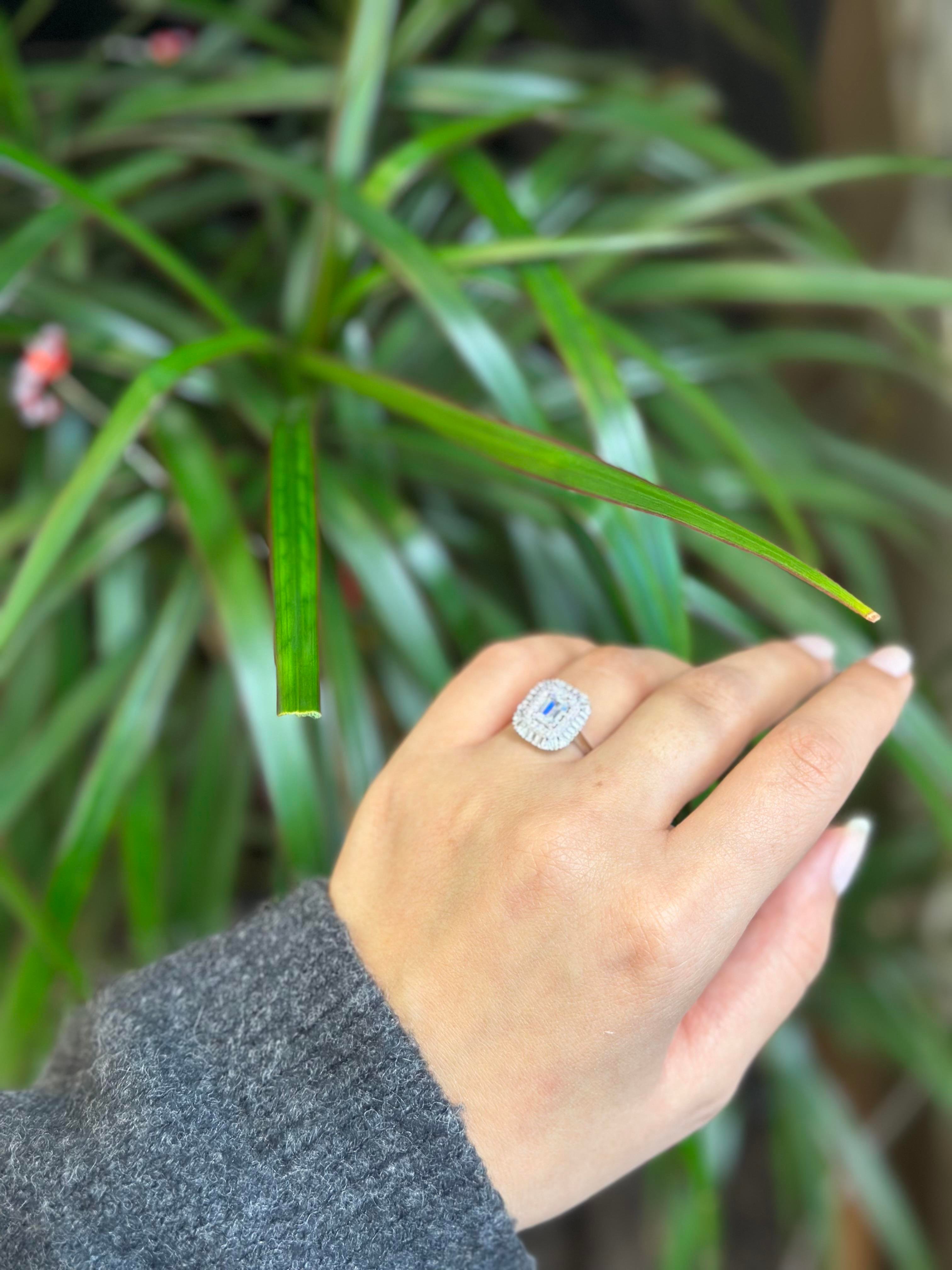 Kare Kesim Baget Yüzük