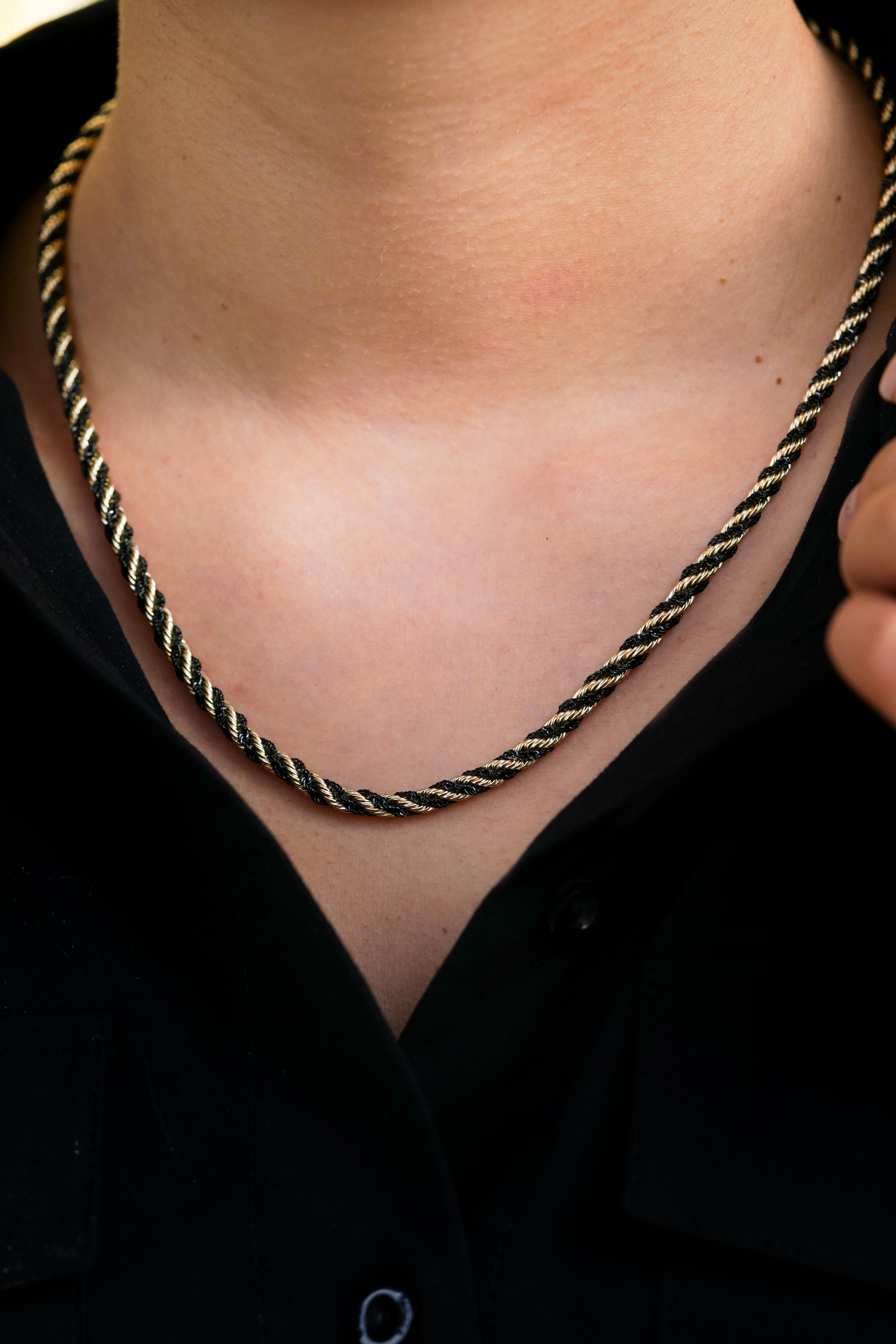 Rope Gold Kolye
