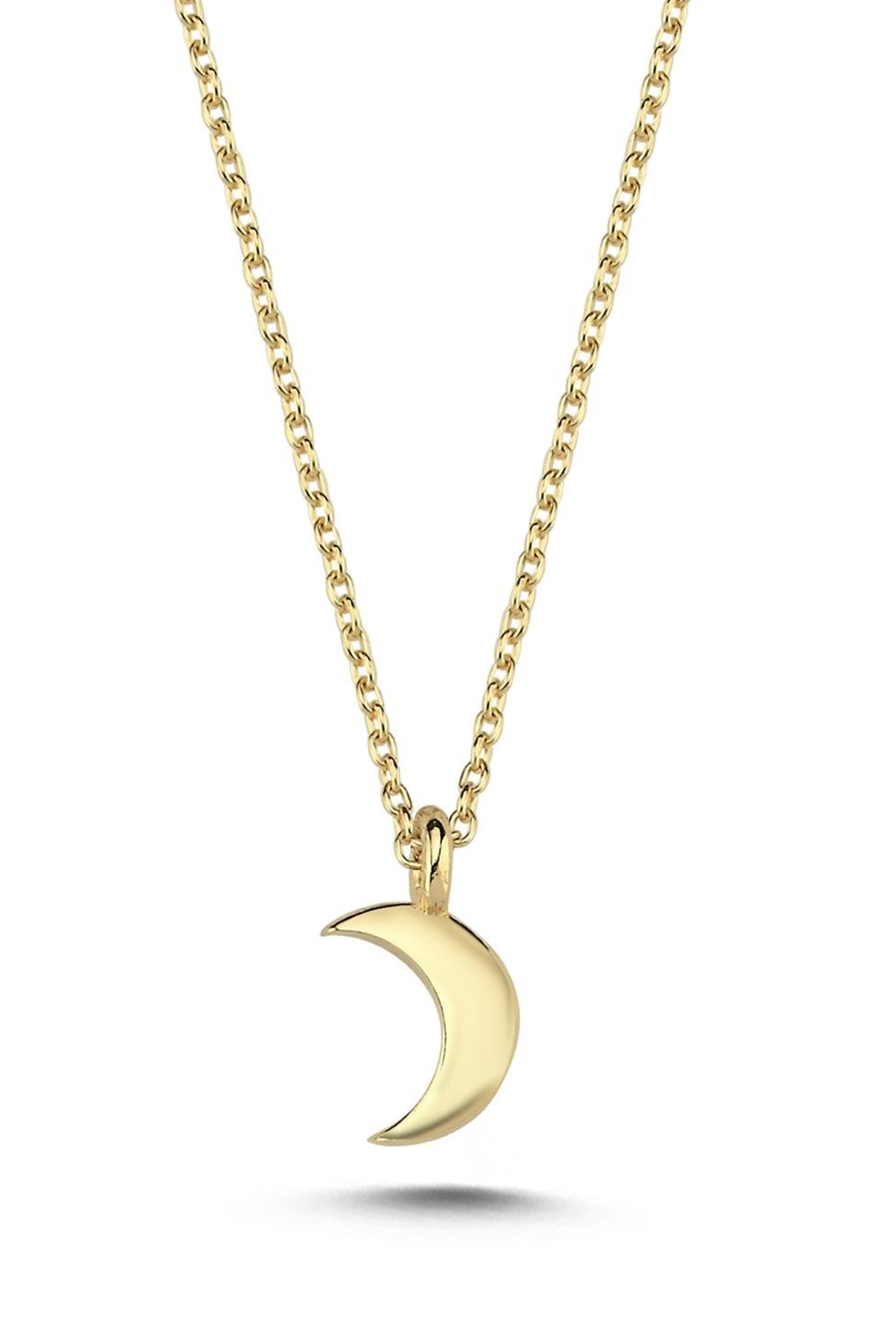 Şans Kolyesi Hilal Motif
