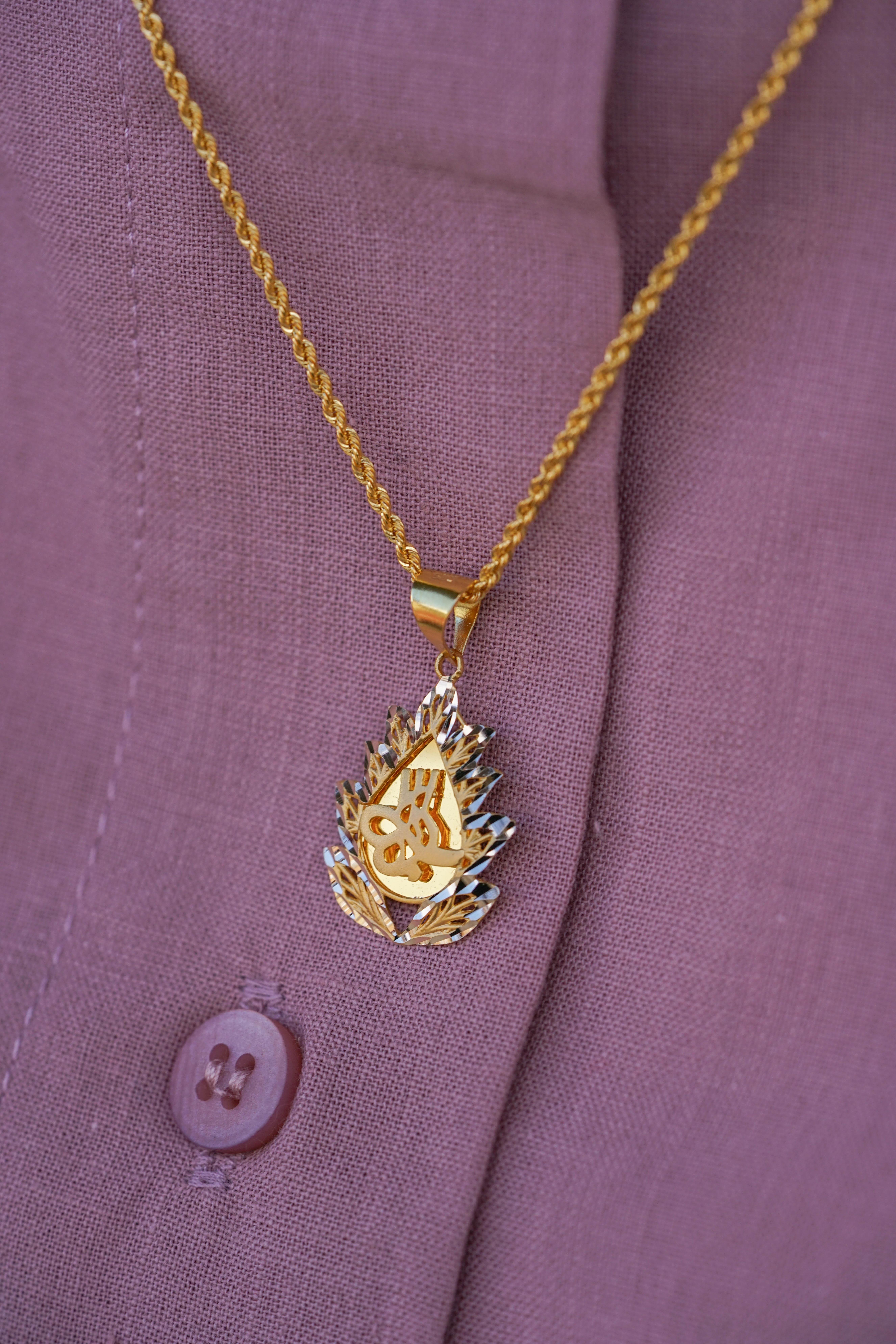 Tuğra Model Kolye