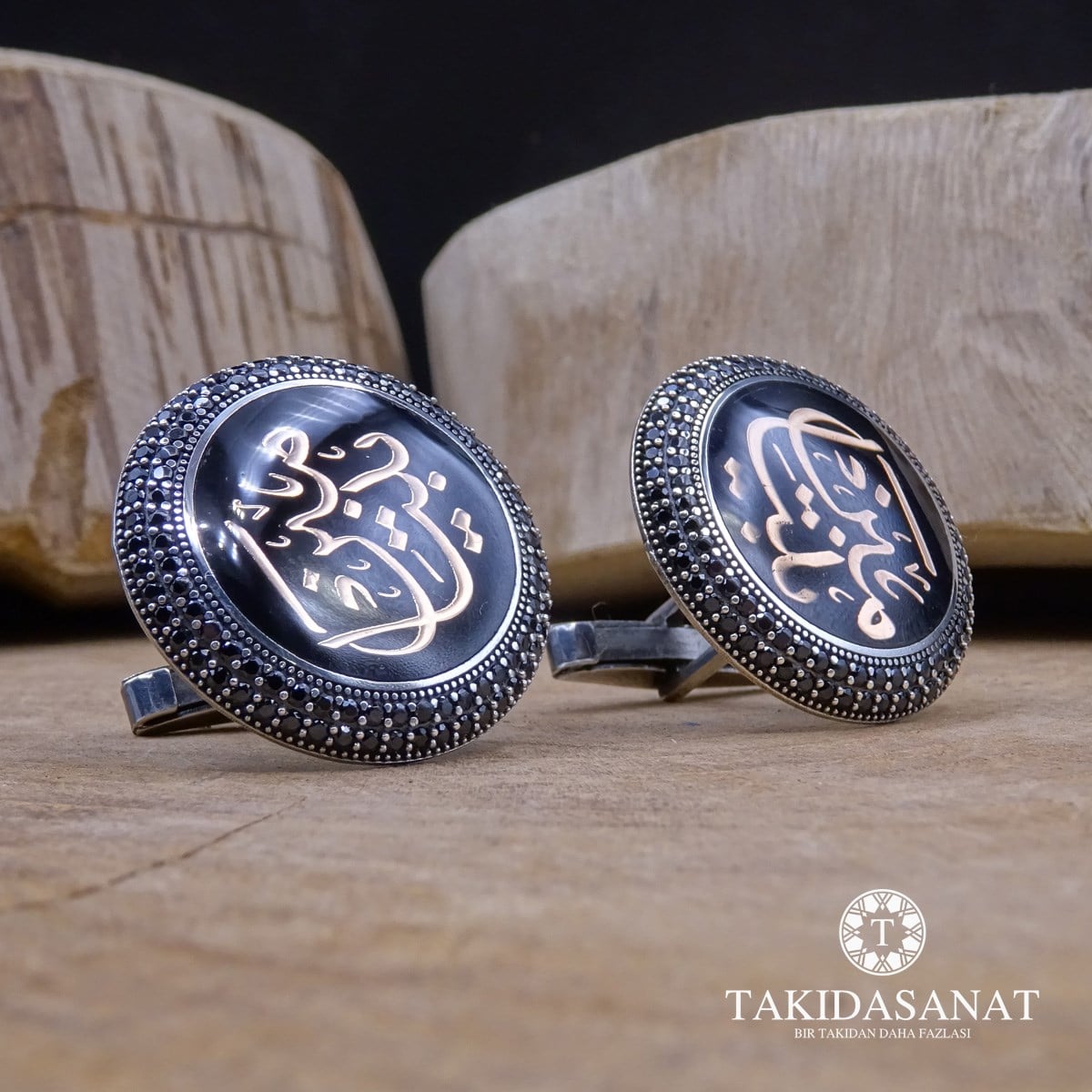 İsim Yazılı Kol Düğmesi