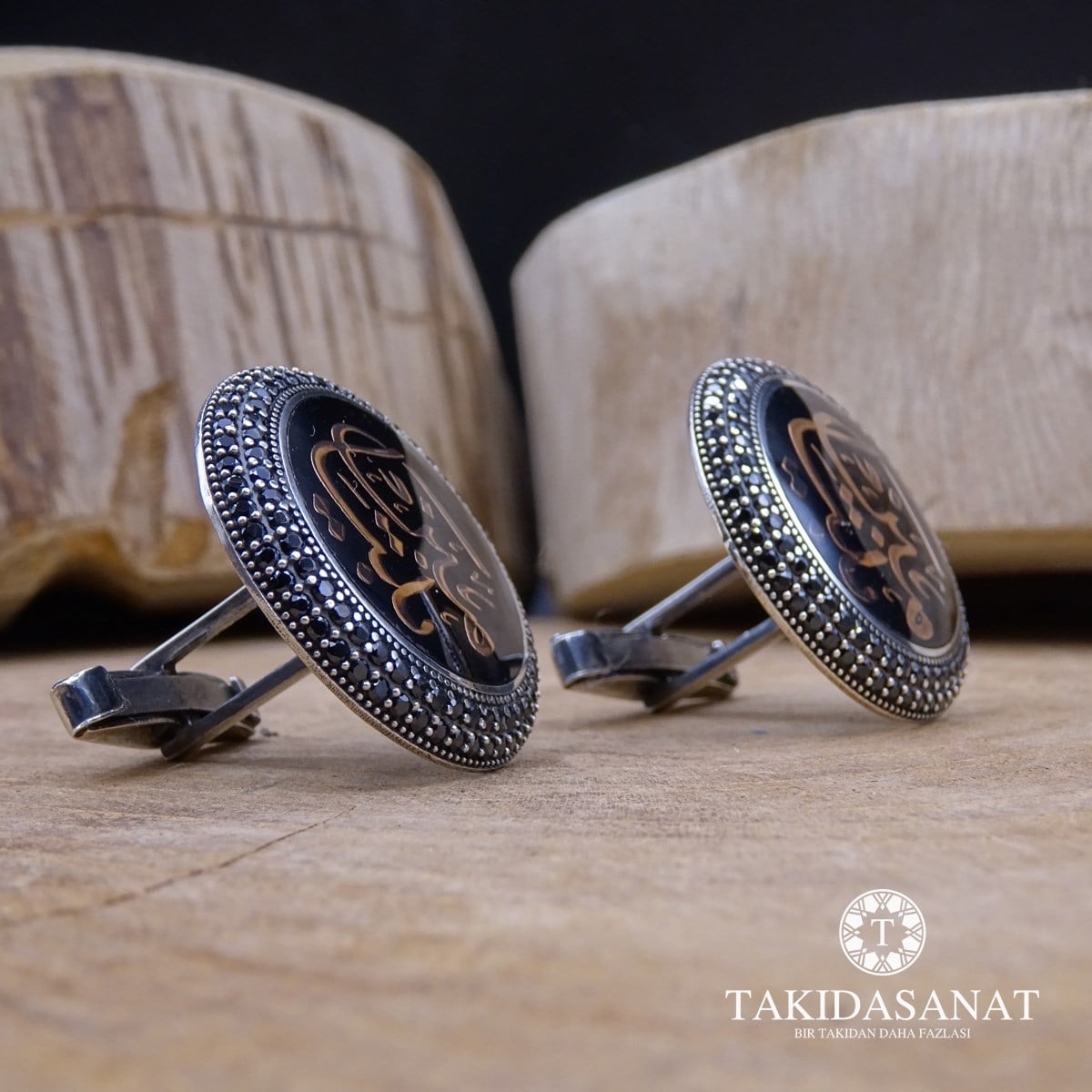 İsim Yazılı Kol Düğmesi