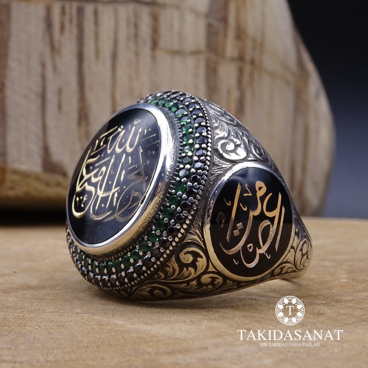 Kişiye Özel Gümüş Saltanat Yüzüğü