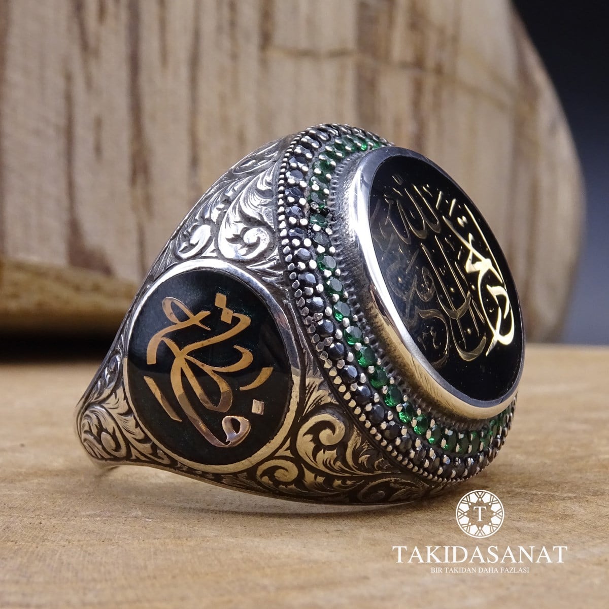 Kişiye Özel Gümüş Saltanat Yüzüğü