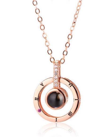 100 Dilde Seni Seviyorum Kolye