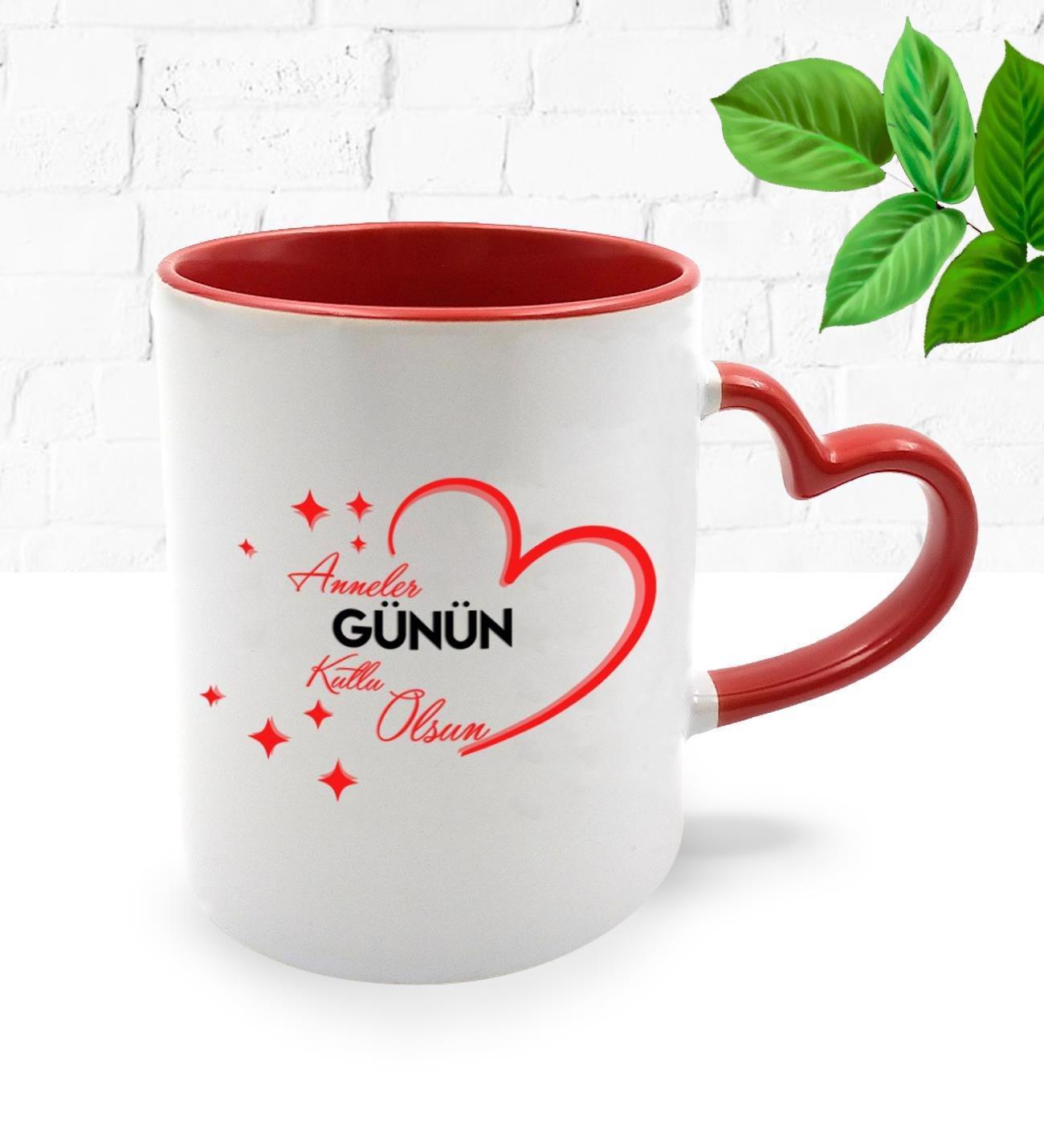 Anneler Gününe Özel Kupa & Mikail Melek Kolye Hediye Seti