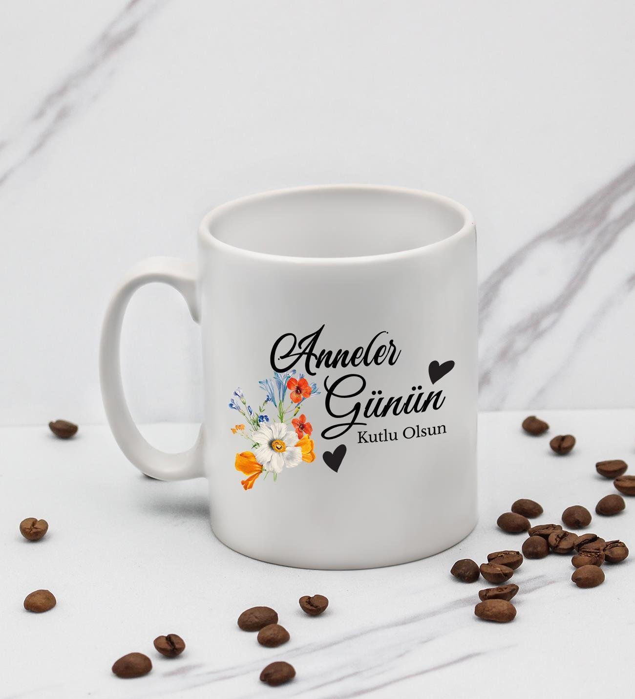 Anneler Gününe Özel Tasarım Kupa Anneye Hediye Kupa Bardak Mug T2
