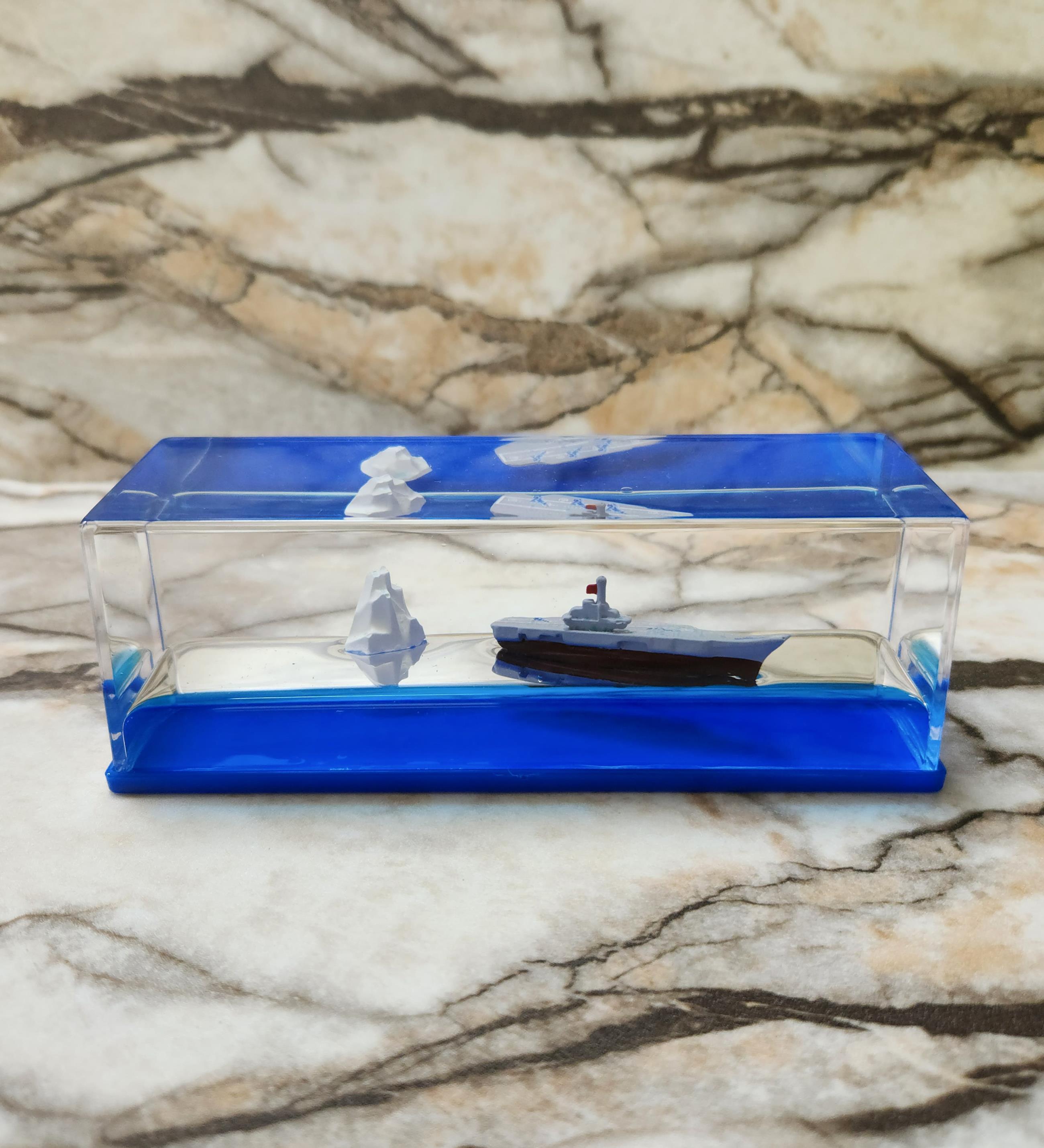 Batmayan Gemi Figür Titanik Aşk Gemisi Biblo