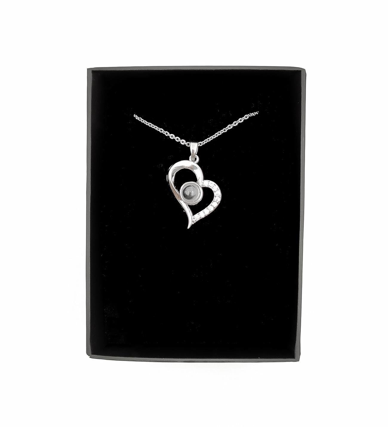 Hediye 100 Dilde Seni Seni Seviyorum Kolye