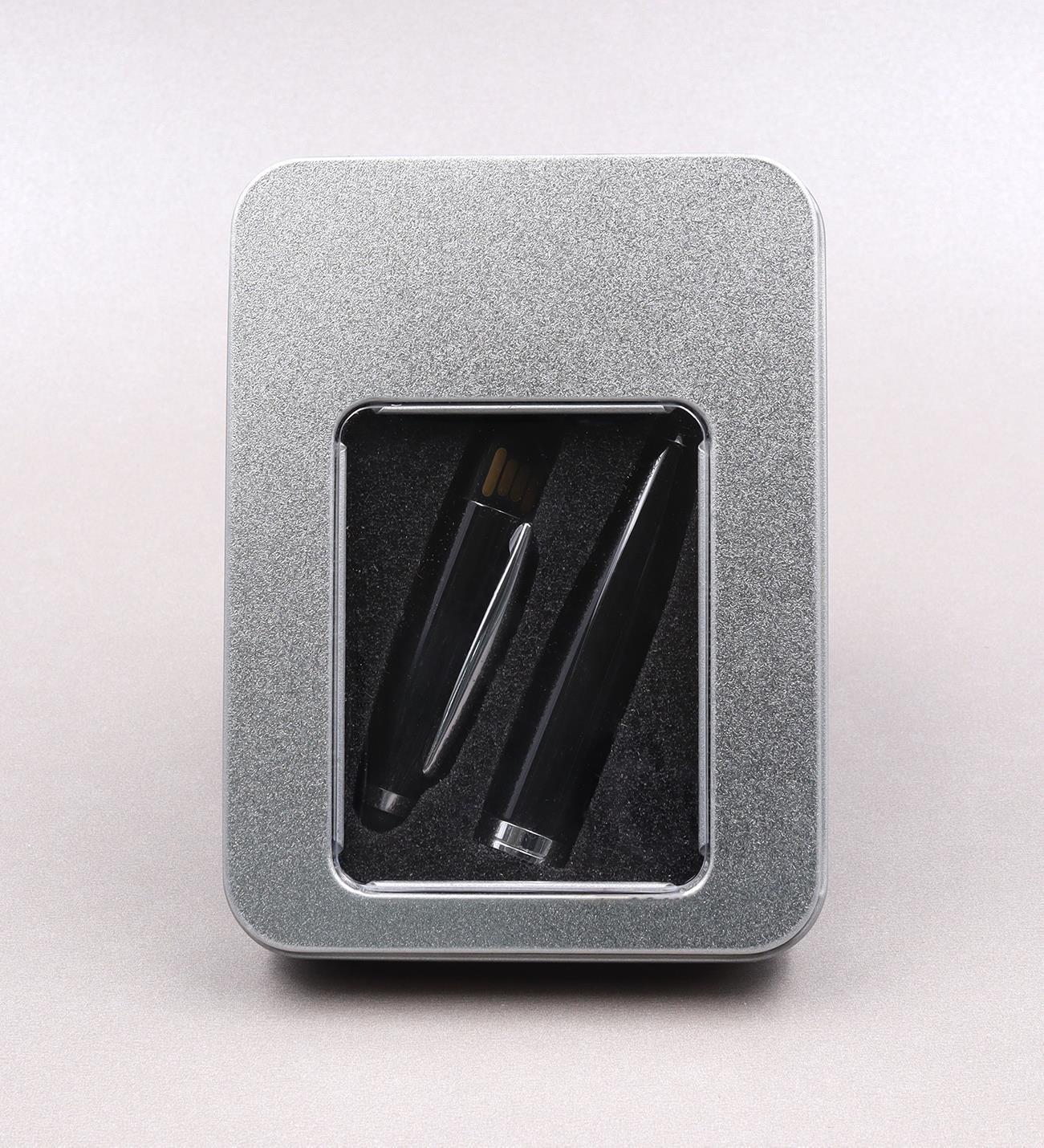 Kişiye Özel Dokunmatik 32 GB Usb Girişli Siyah Renk Kalem