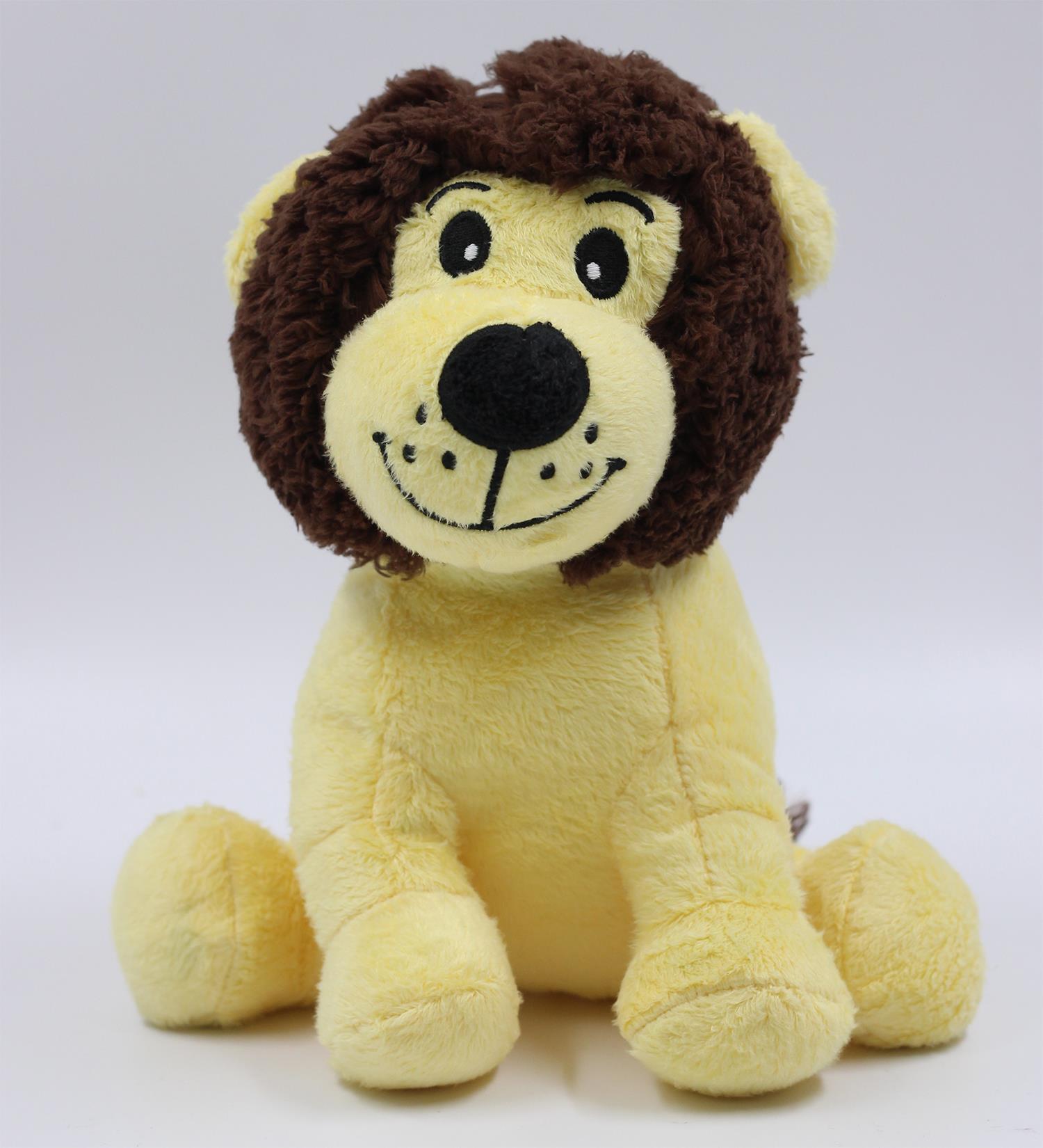 Kişiye Özel Fotoğraf Baskılı Hediyelik Sevimli Peluş Aslan 22cm - Sevimli Hediyelik Aslan Figürü