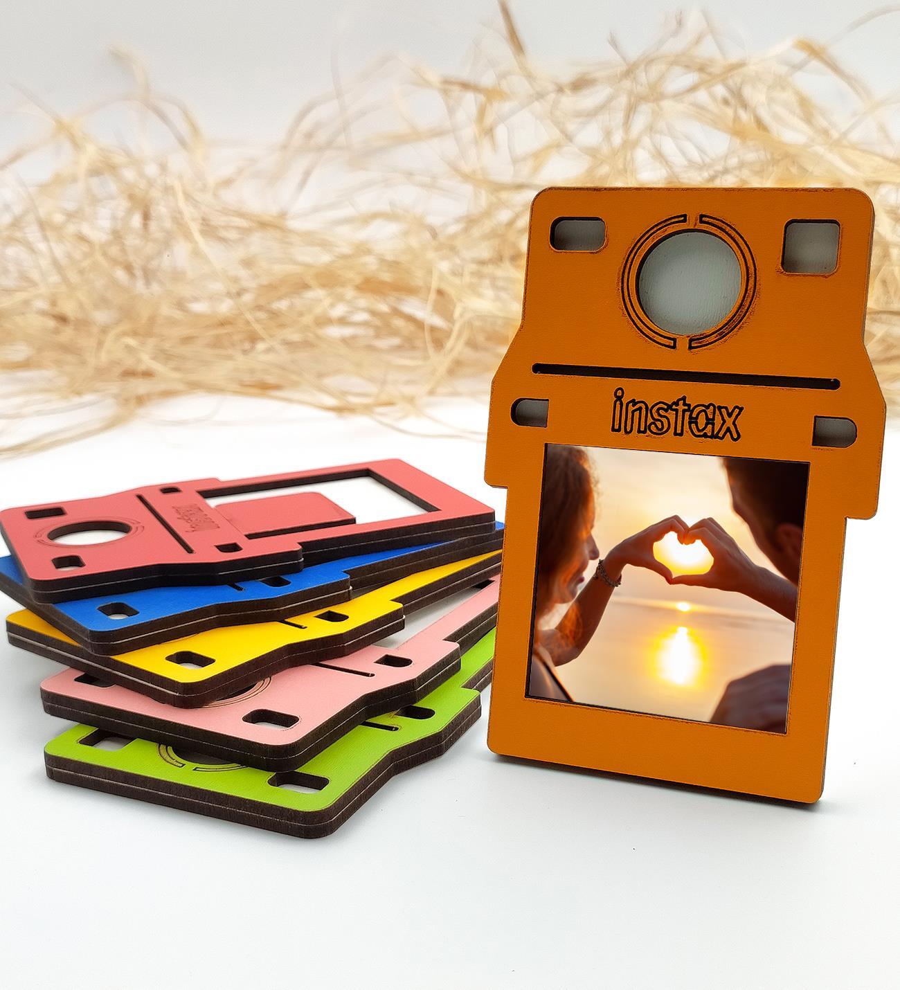 Kişiye Özel Fotoğraf Çerçevesi & Melek Kar Küresi