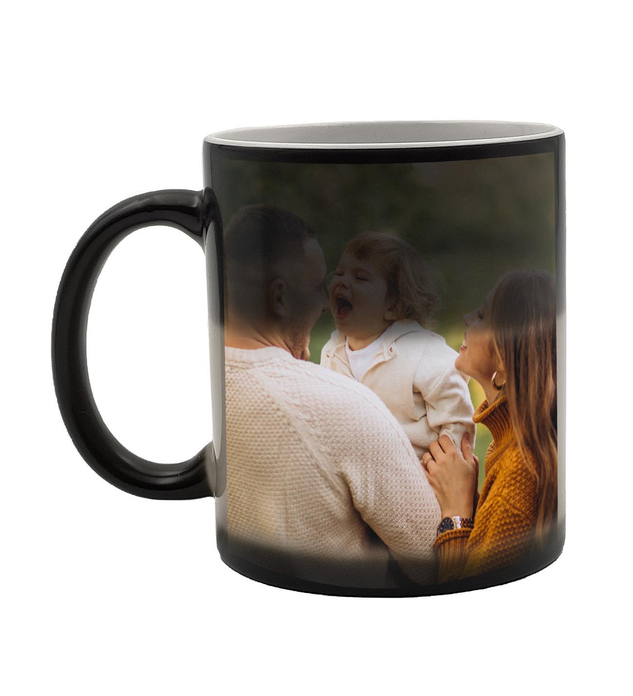 Kişiye Özel Fotoğraflı Sihirli Kupa Bardak