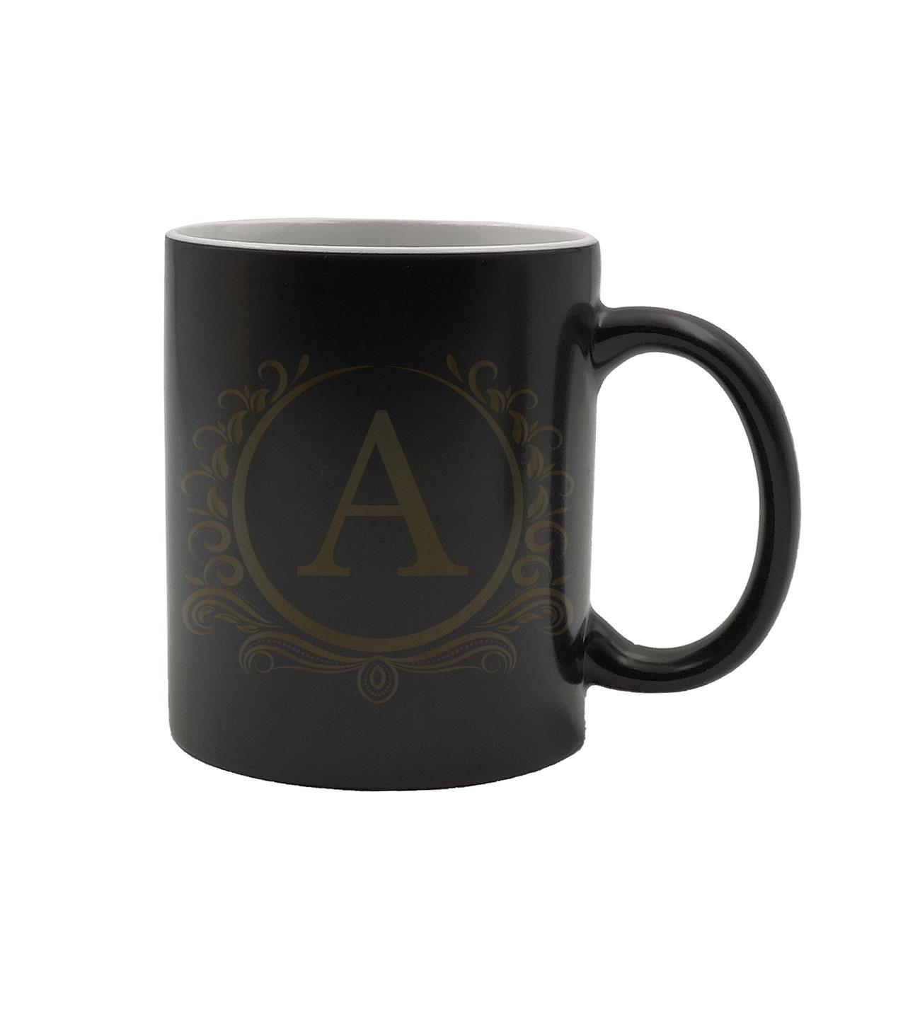 Kişiye Özel Harf Tasarımlı Sihirli Kupa Bardak