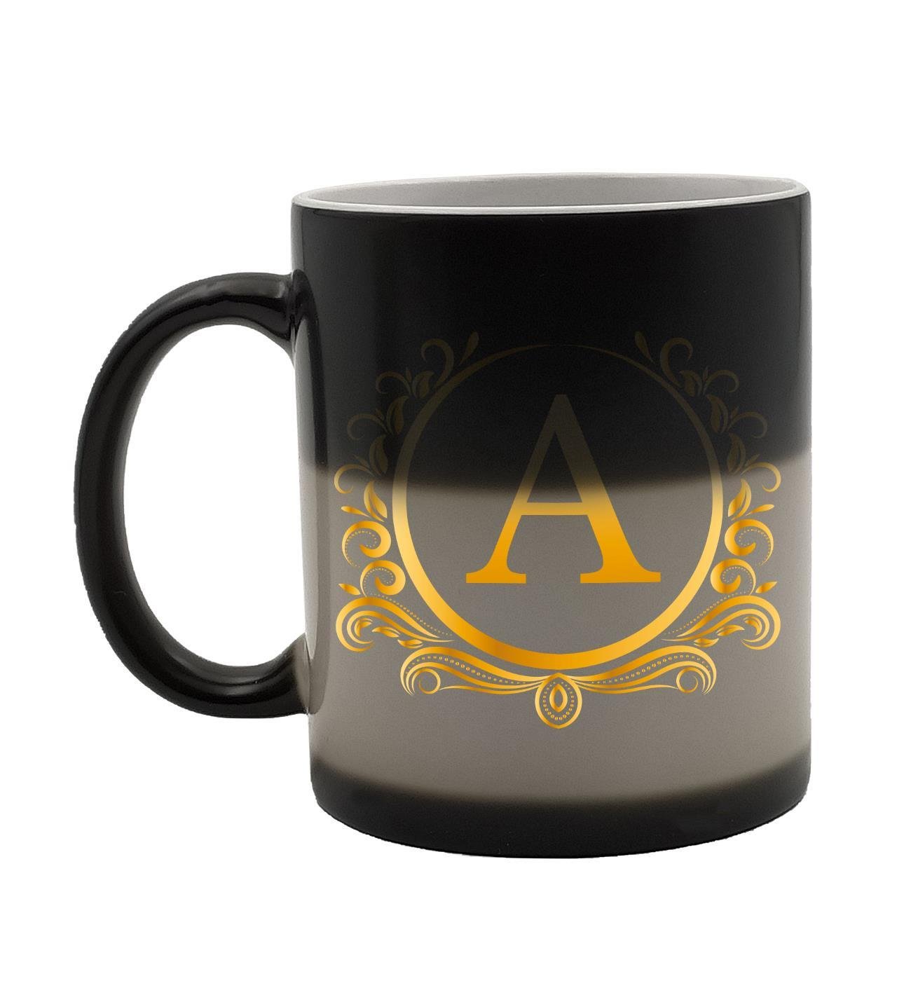 Kişiye Özel Harf Tasarımlı Sihirli Kupa Bardak