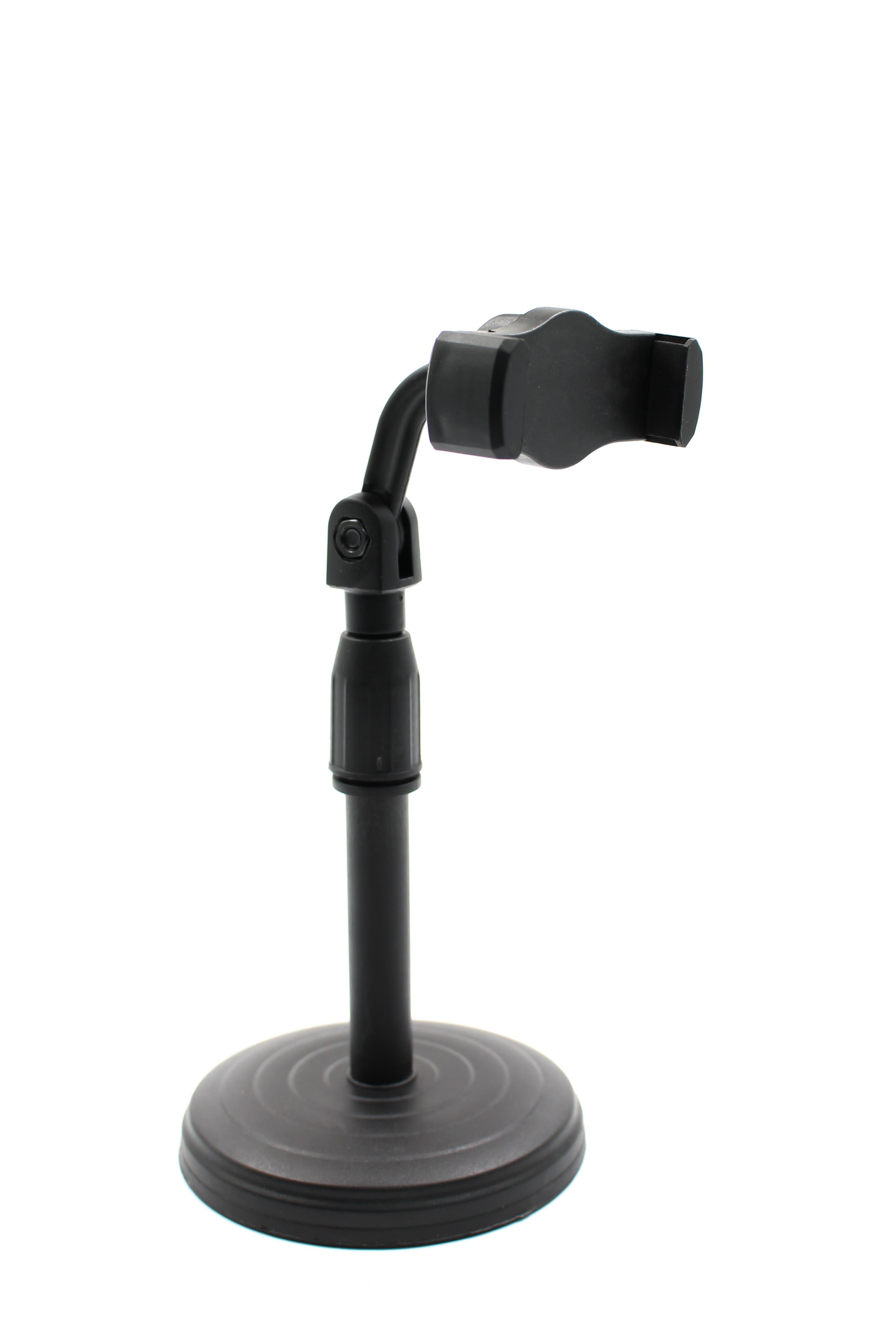 Masaüstü Telefon Standı, Tripod 360 Derece Başlıklı 33cm Teleskopik Çok Fonksiyonlu Telefon Standı