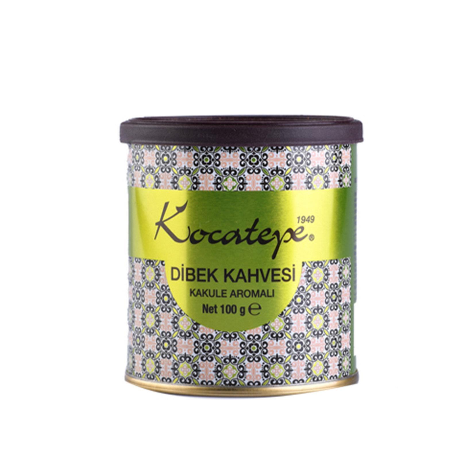 Mavi Mermer Desenli Fincan Seti & Kocatepe Dibek Kahvesi & Godiva Çikolata Hediye Seti